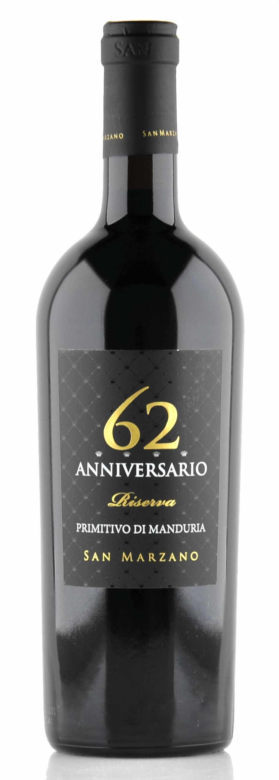 San Marzano 62 Anniversario Riserva Primitivo di Manduria