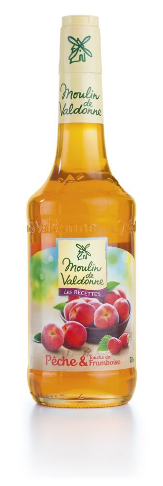 Moulin de Valdonne Sirup Pfirsich & Himbeere 700ml