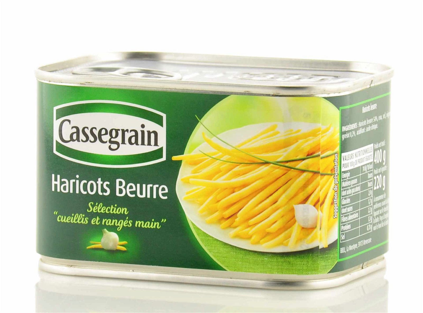 Cassegrain Butterbohnen 400g / Atg. 220g