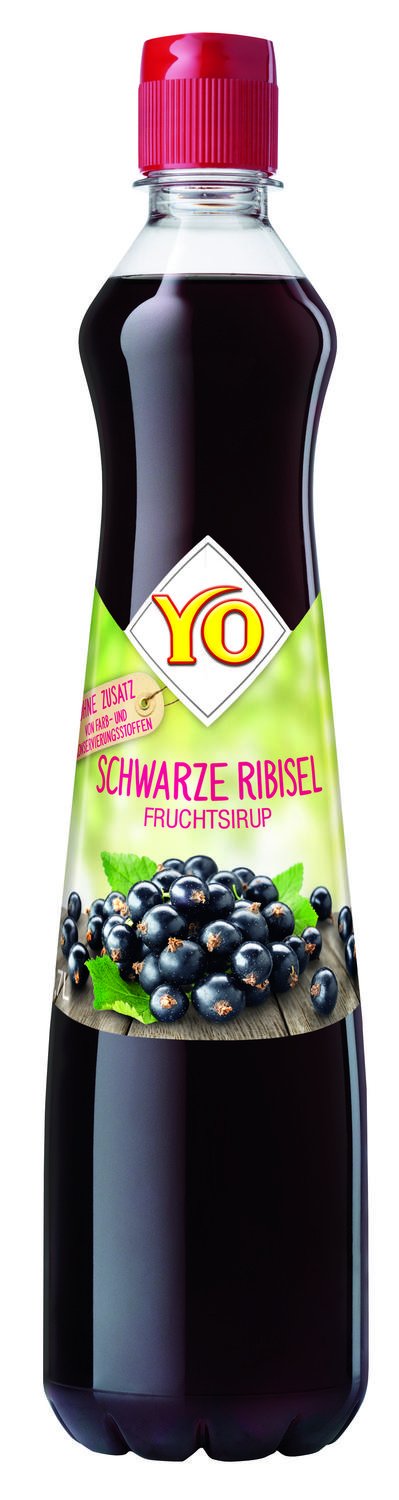 YO Sirup Schwarze Ribisel