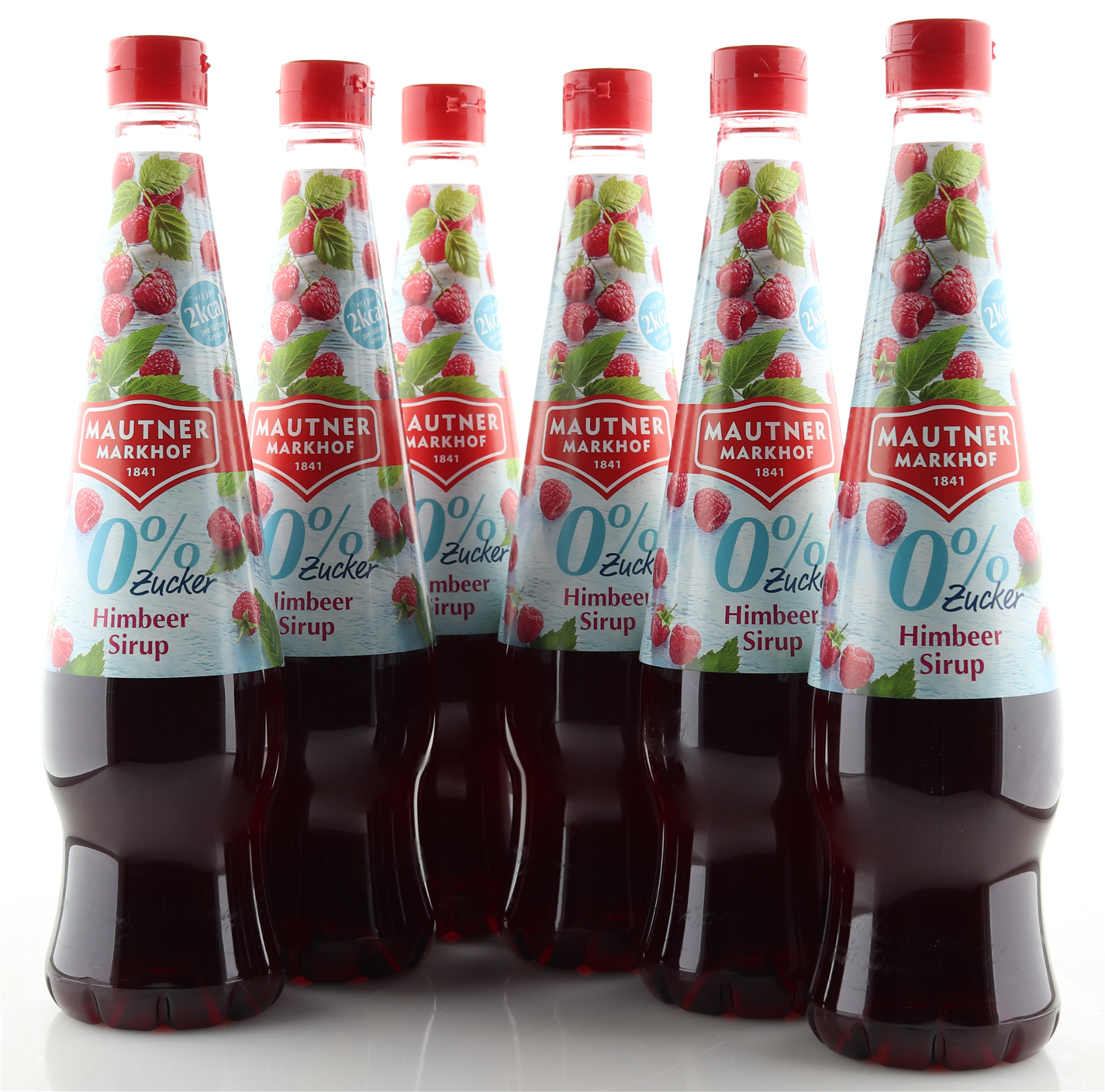 6 X Mautner Markhof 0% Zucker Sirup Himbeere