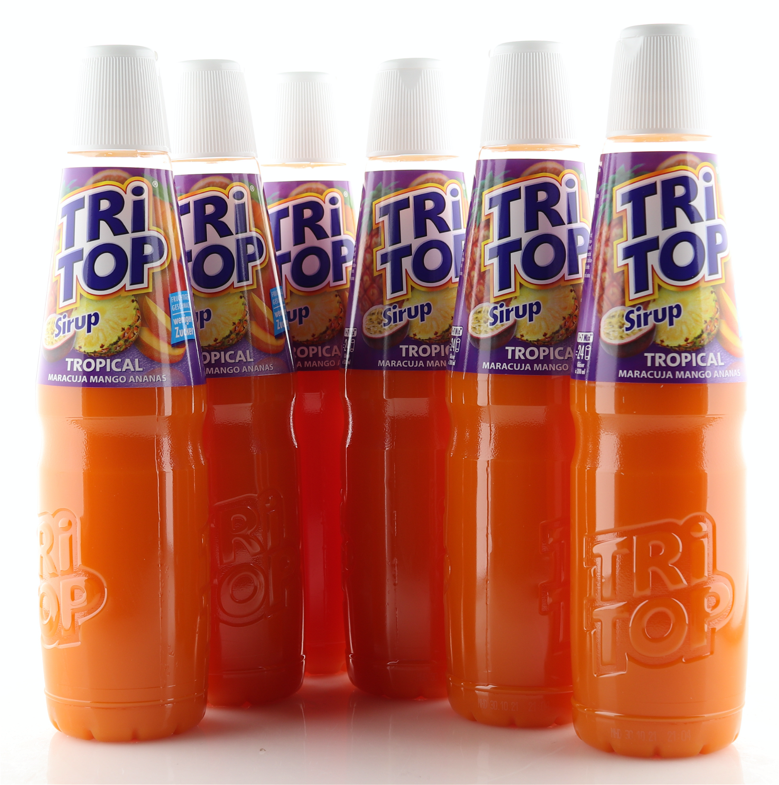 6 X TRi TOP Sirup Tropical 0,6L