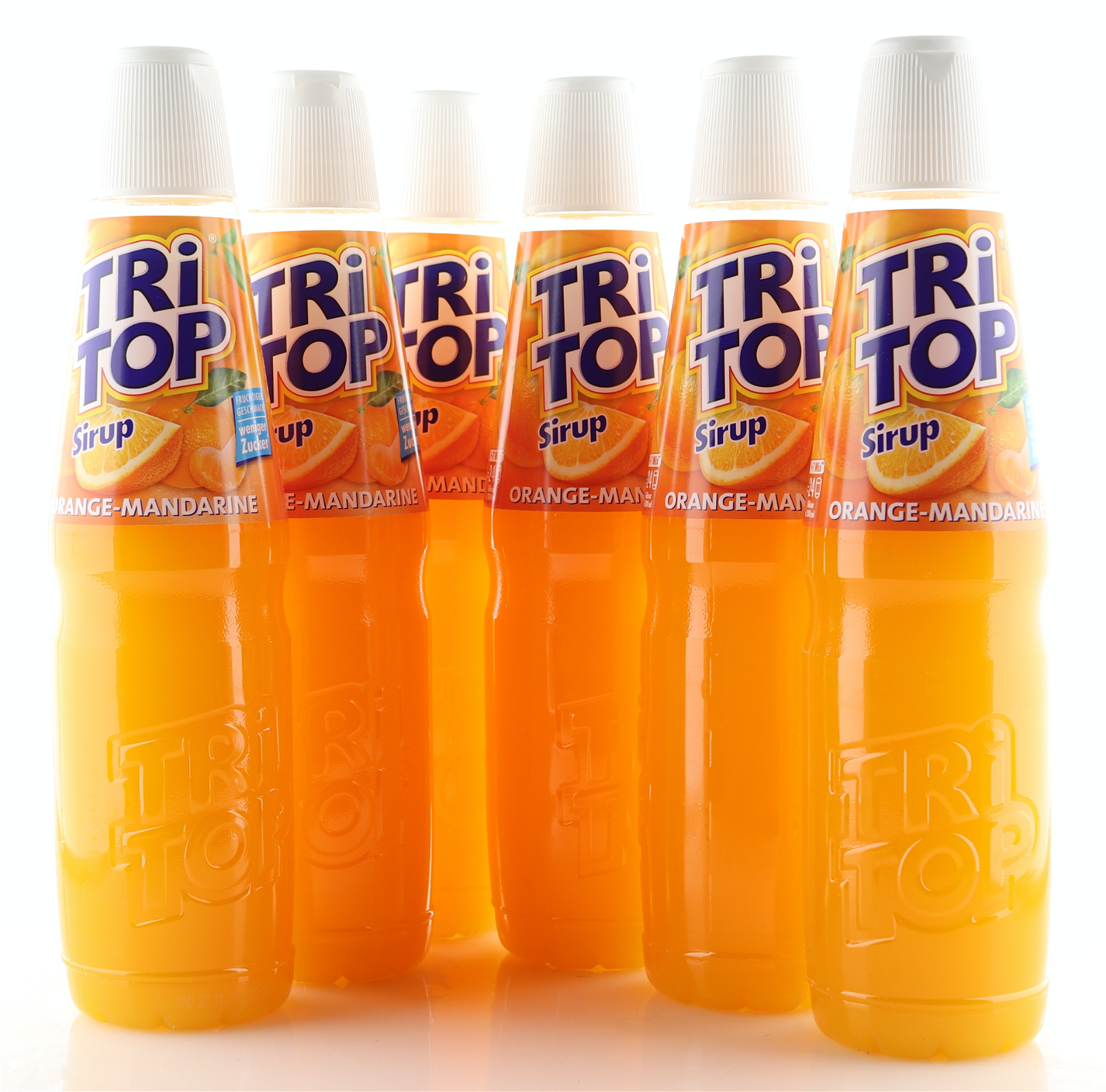 6 X TRi TOP Sirup Orange-Mandarine 0,6L