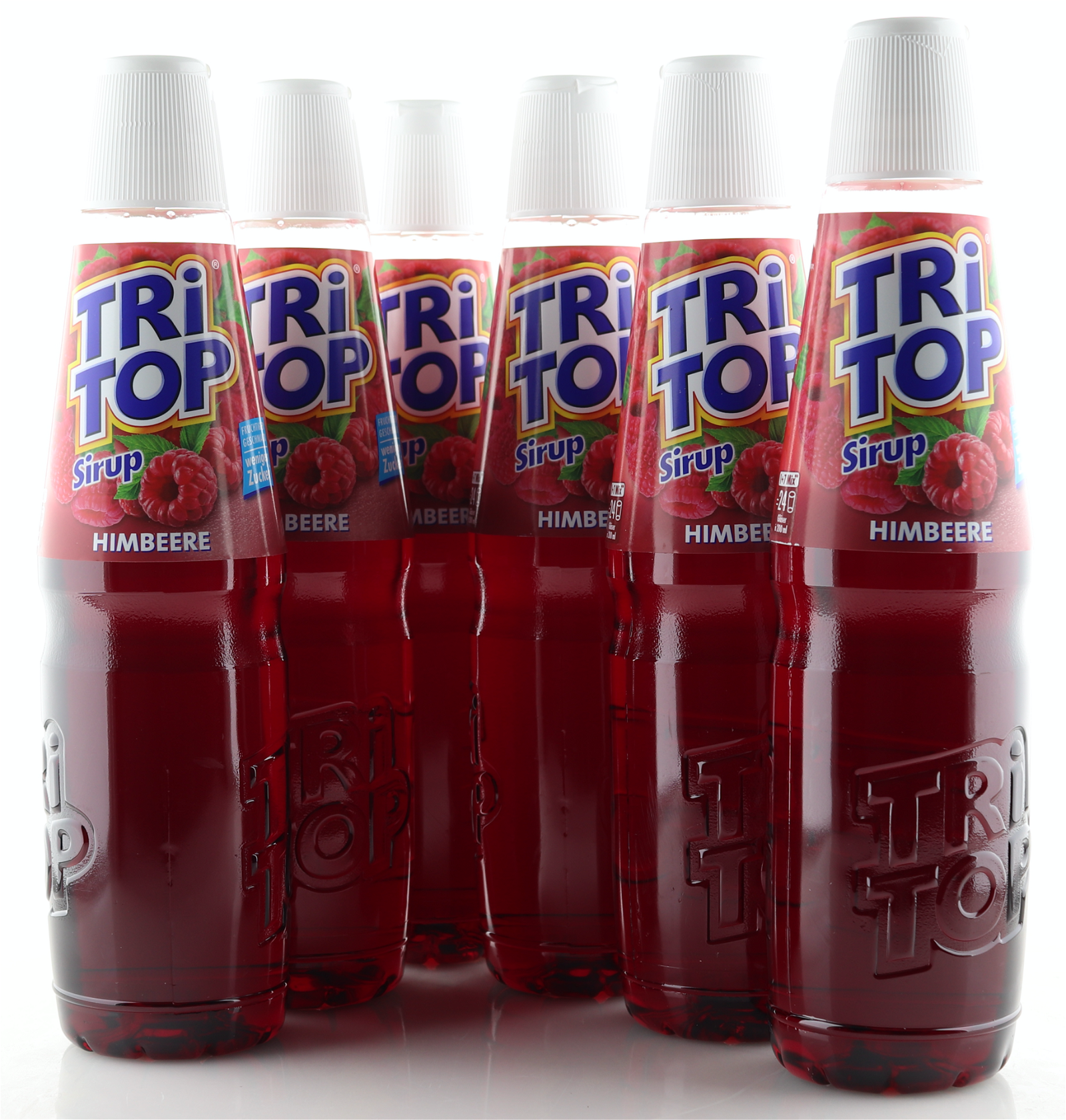 6 X TRi TOP Sirup Himbeere 0,6L