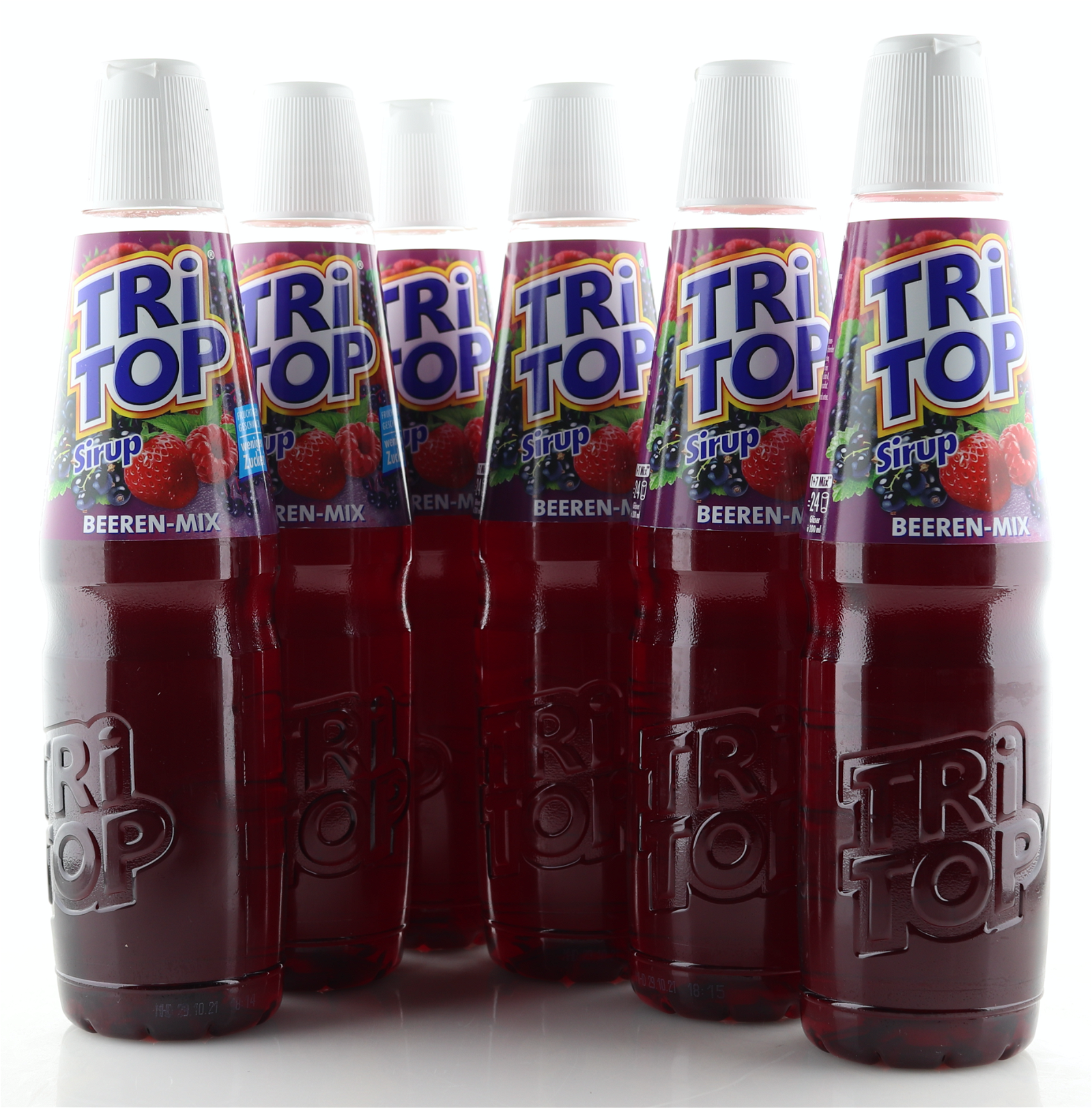 6 X TRi TOP Sirup Beeren-Mix 0,6L