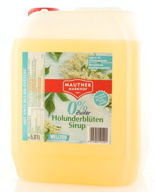 Mautner Markhof 0 % Zucker Holunderblüte 5L