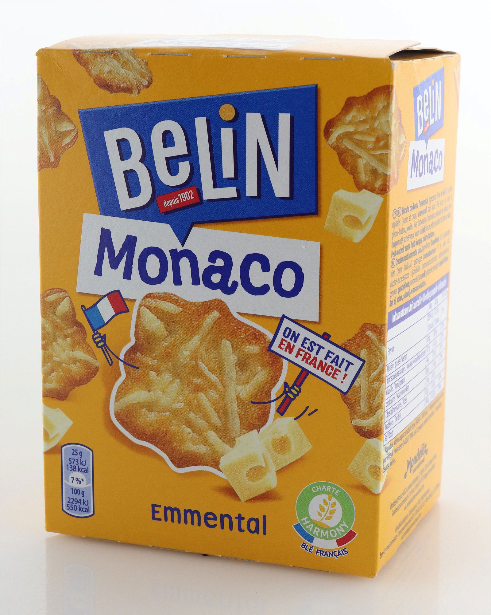 Belin Cracker Monaco mit Emmentaler 110g