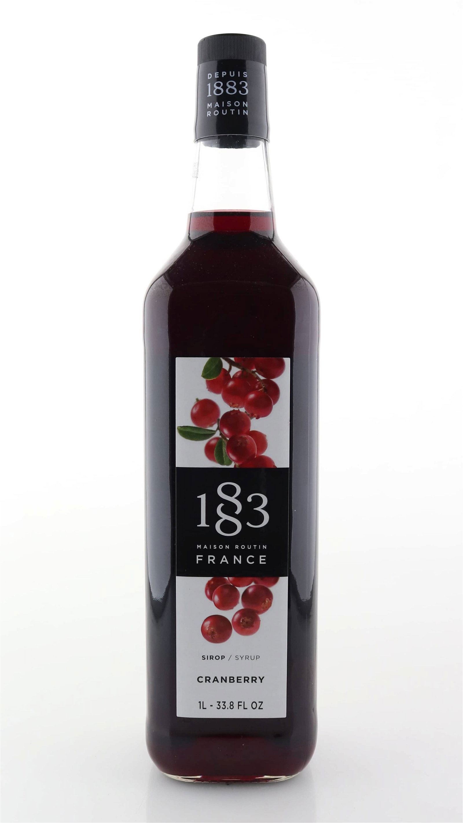 1883 Maison Routin Sirup Cranberry