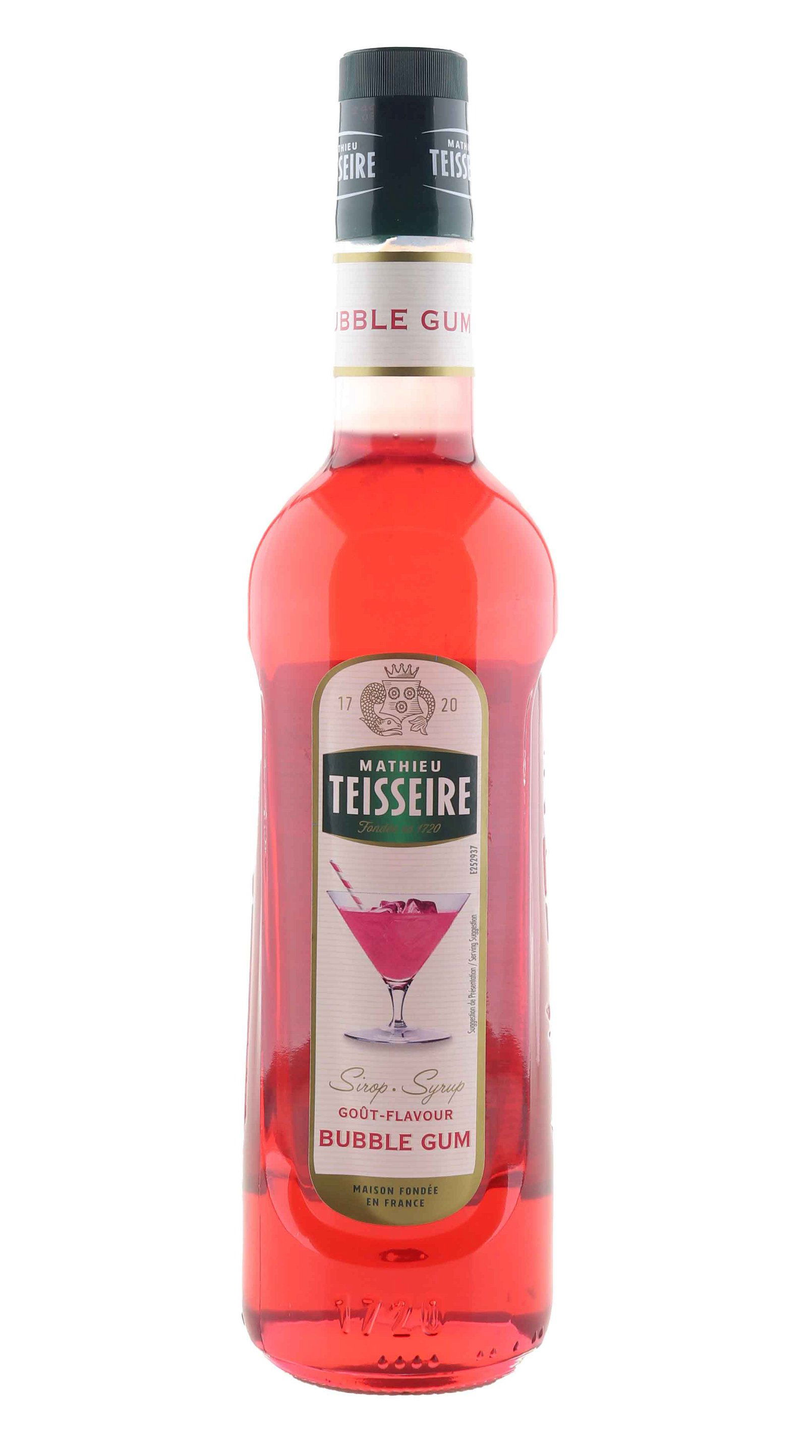 Mathieu Teisseire Bar Sirup Bubble Gum Geschmack 0,7L