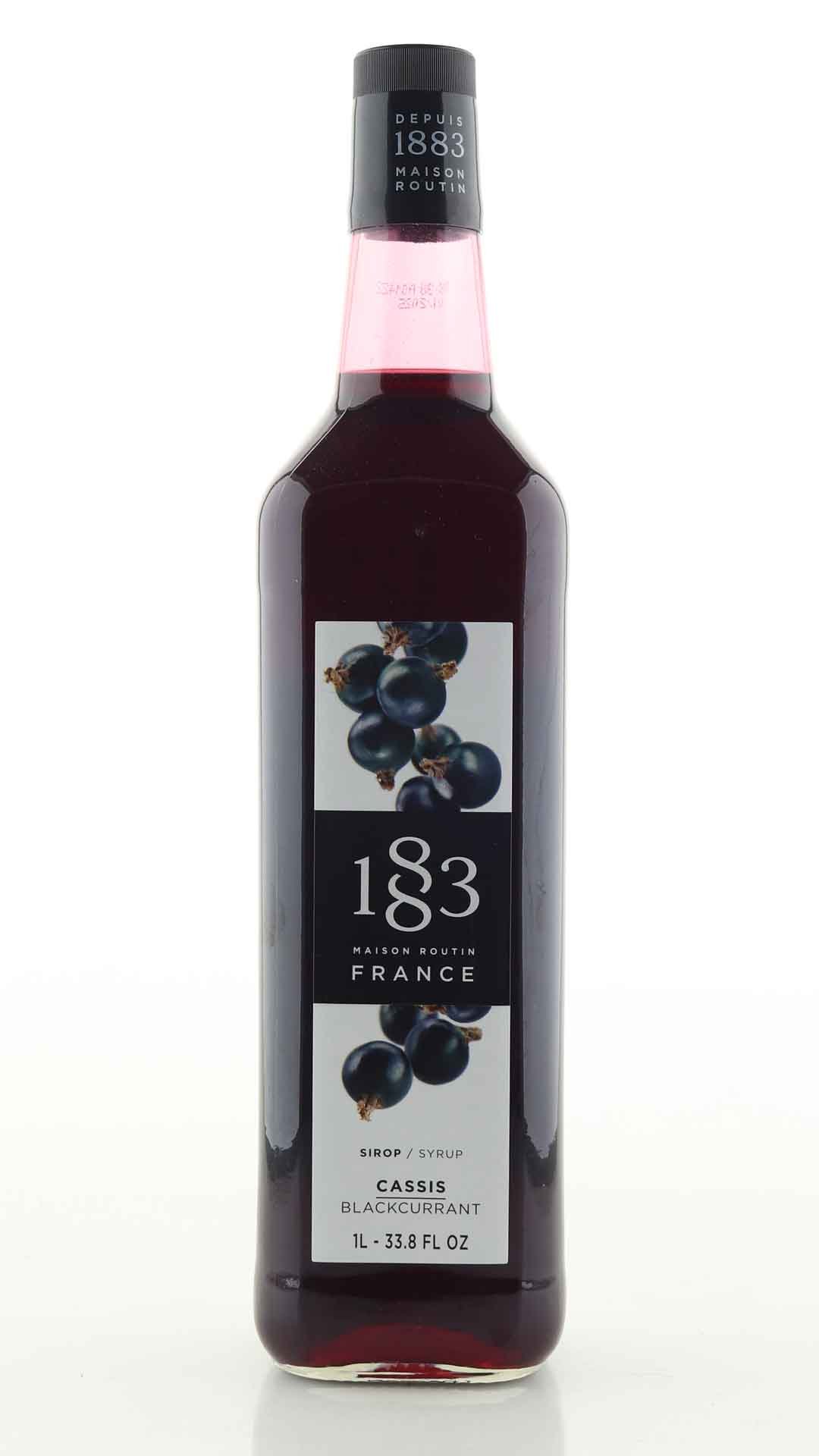 1883 Maison Routin Sirup Cassis