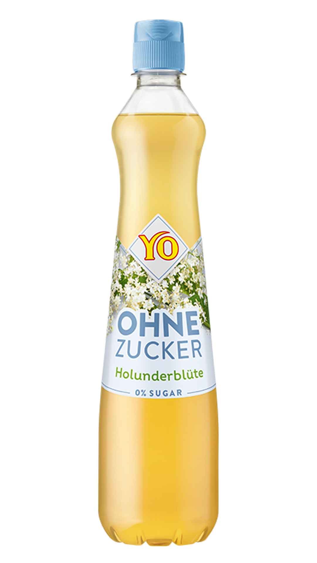 YO Sirup Holunderblüte ohne Zucker