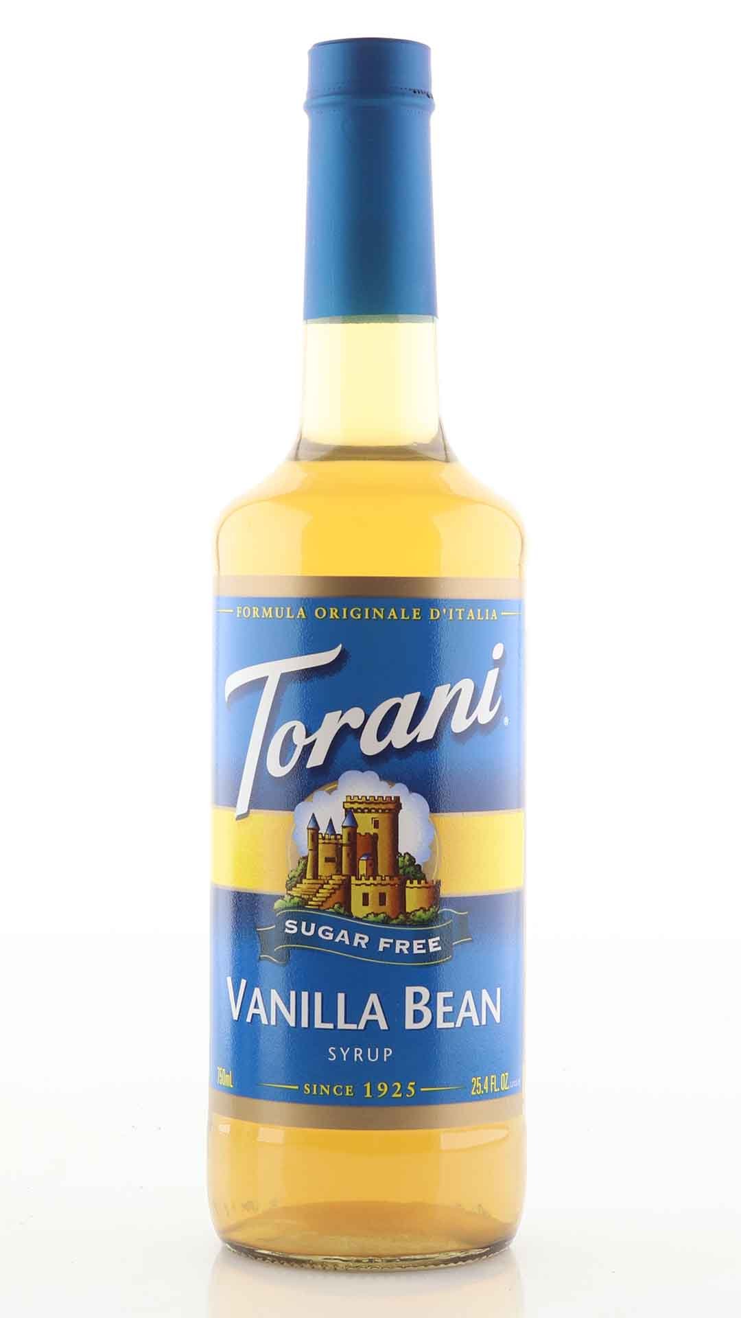 Torani Sirup zuckerfrei Vanilla Beans Geschmack