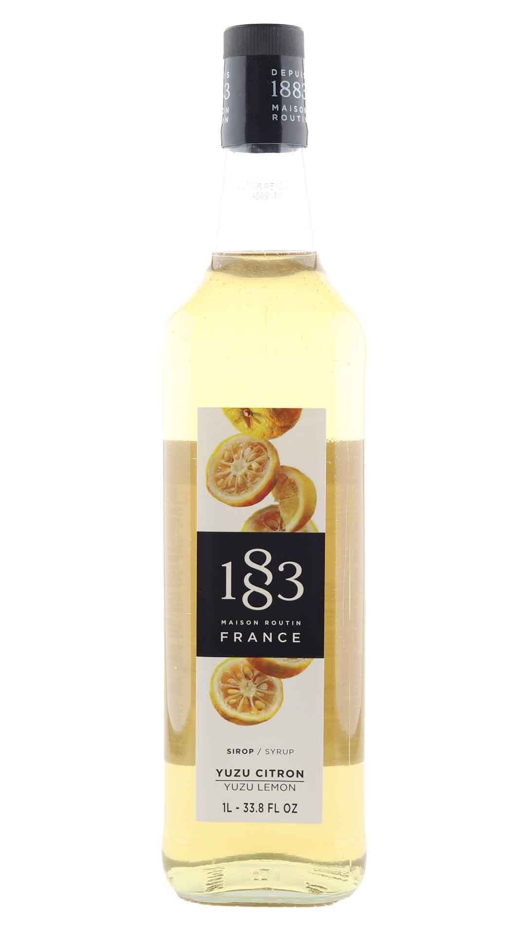 1883 Maison Routin Sirup Yuzu Zitrone