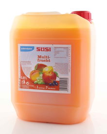 Susi Multifrucht zuckerreduziert 5L