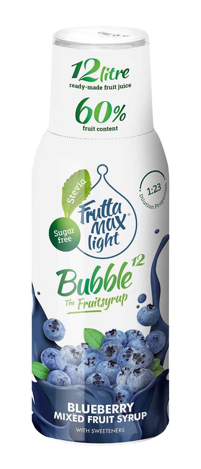 Frutta Max Light Bubble Heidelbeer Sirup