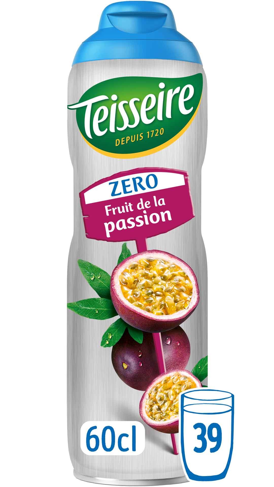 Teisseire Zero Sirup Maracuja - Passionsfrucht 600ml