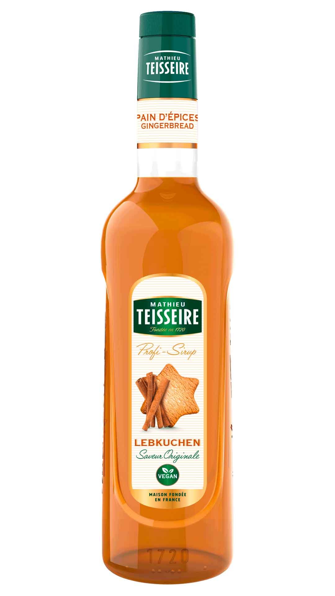 Mathieu Teisseire Barsirup Lebkuchen Geschmack 0,7L