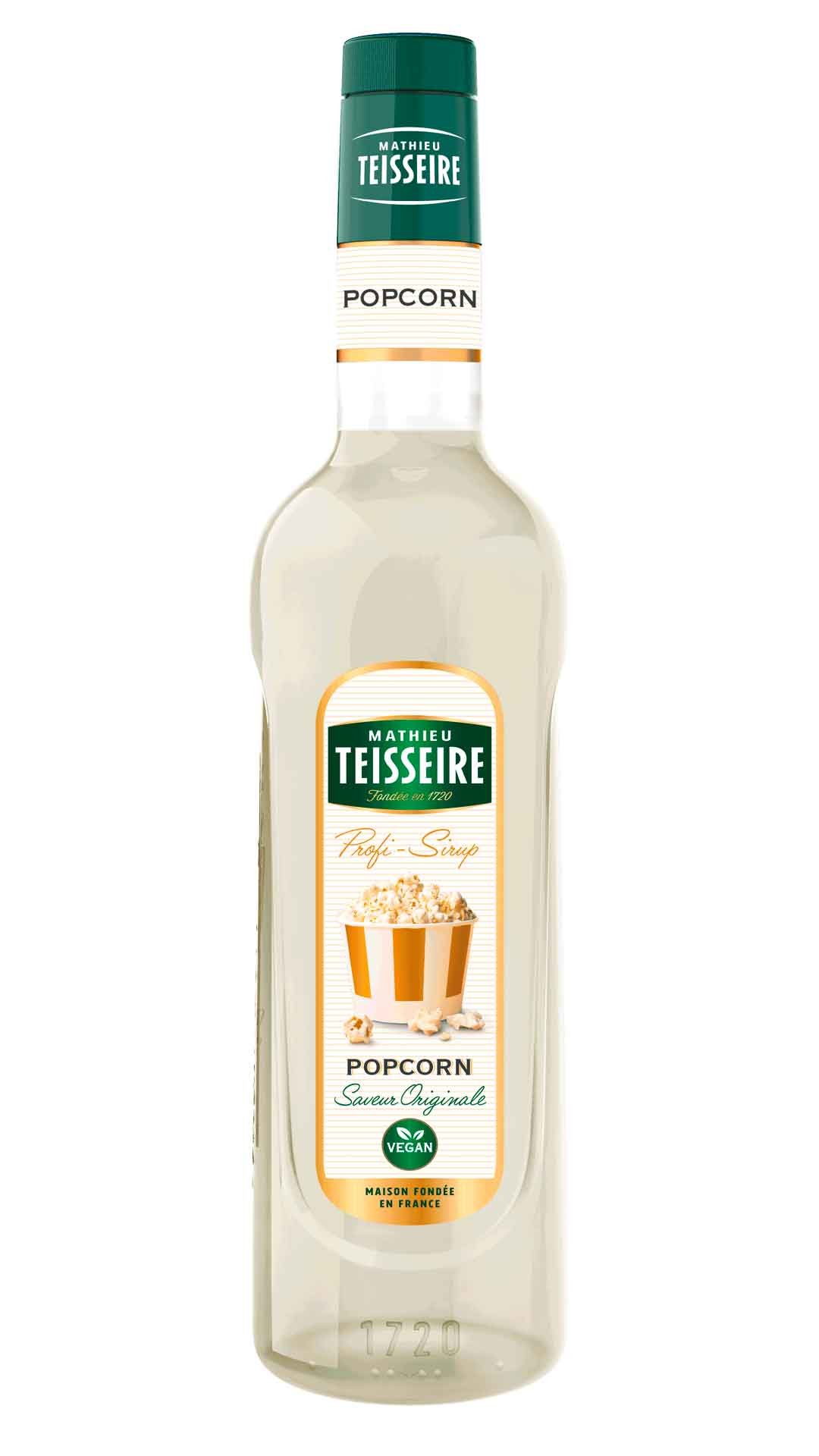 Mathieu Teisseire Barsirup Popcorn Geschmack 0,7L