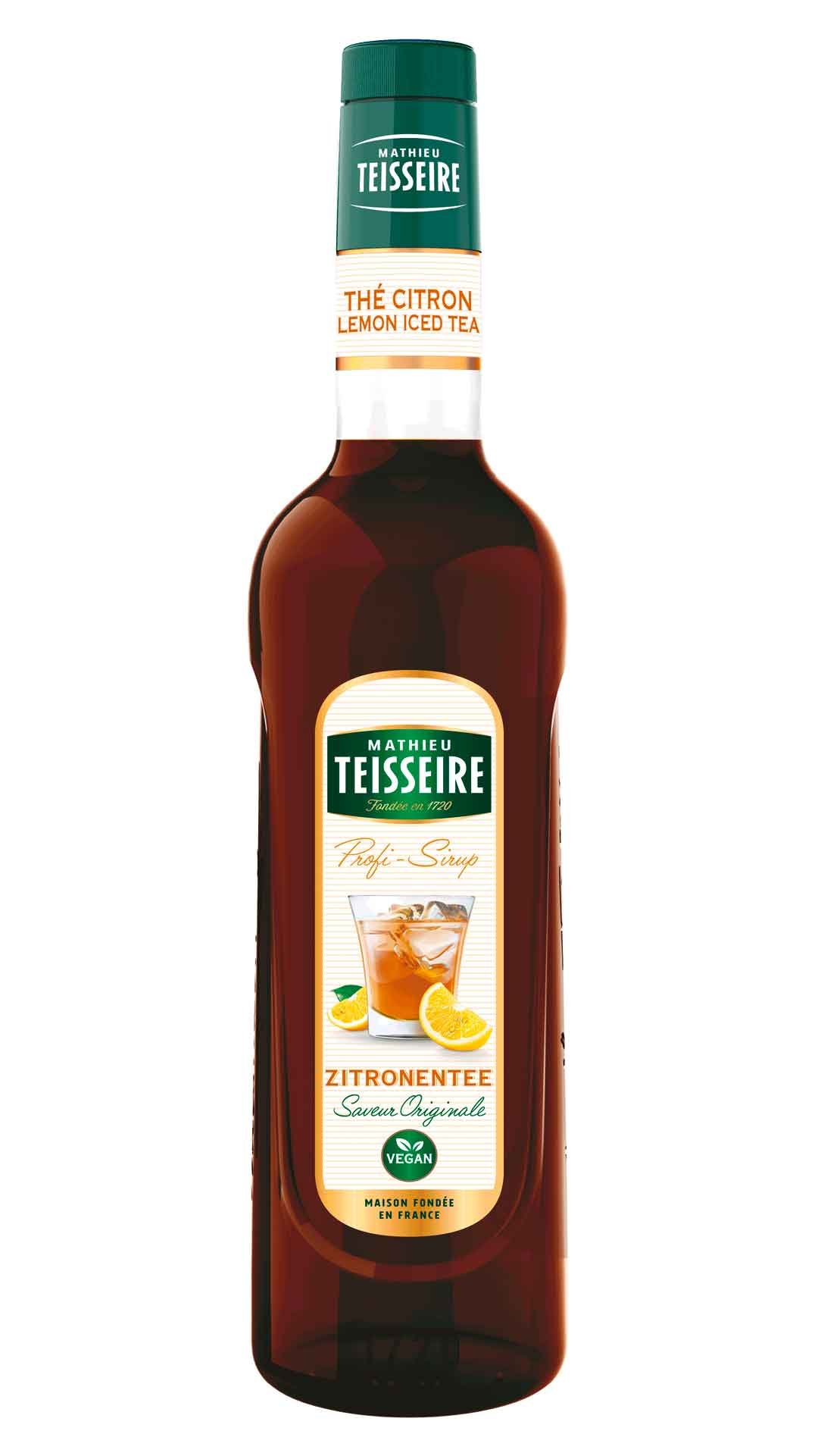 Mathieu Teisseire Barsirup Zitronentee Geschmack 0,7L