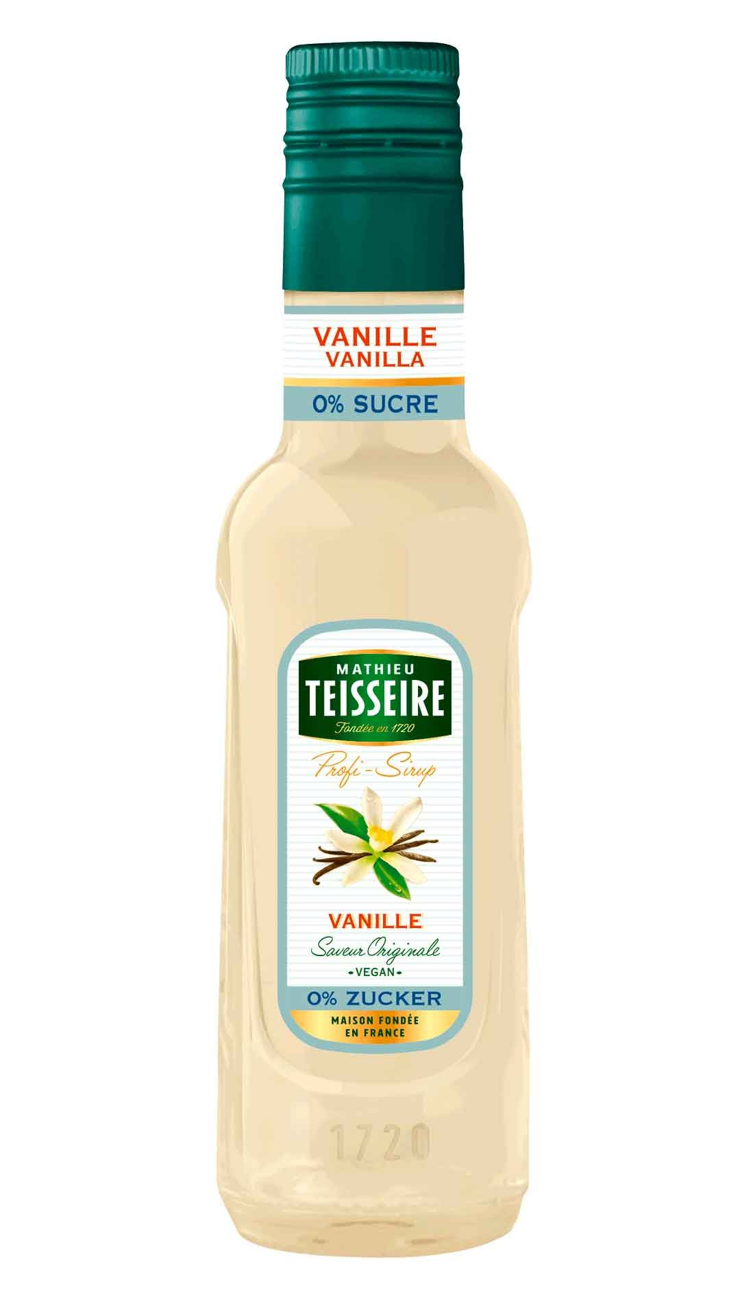 Mathieu Teisseire Bar Sirup Vanille 0% Zucker 0,25L