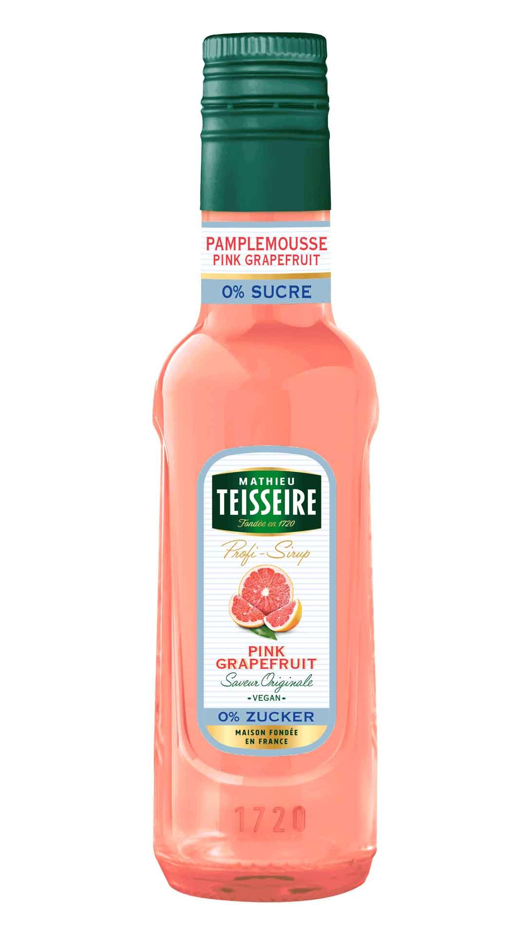 MHD 2/25 Mathieu Teisseire Bar Sirup Pink Grapefruit 0% Zucker 0,25L