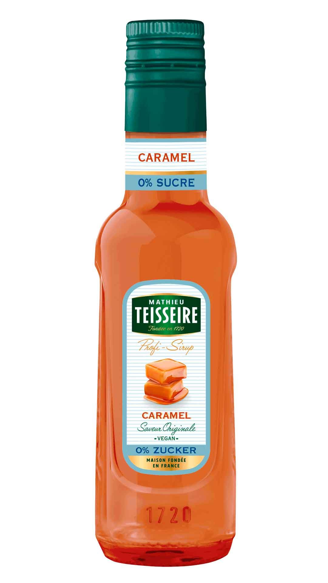 Mathieu Teisseire Bar Sirup Caramel 0% Zucker 0,25L