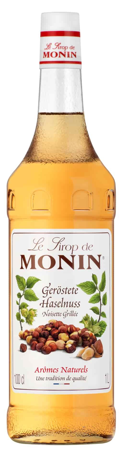 Monin Sirup geröstete Haselnuss 1L