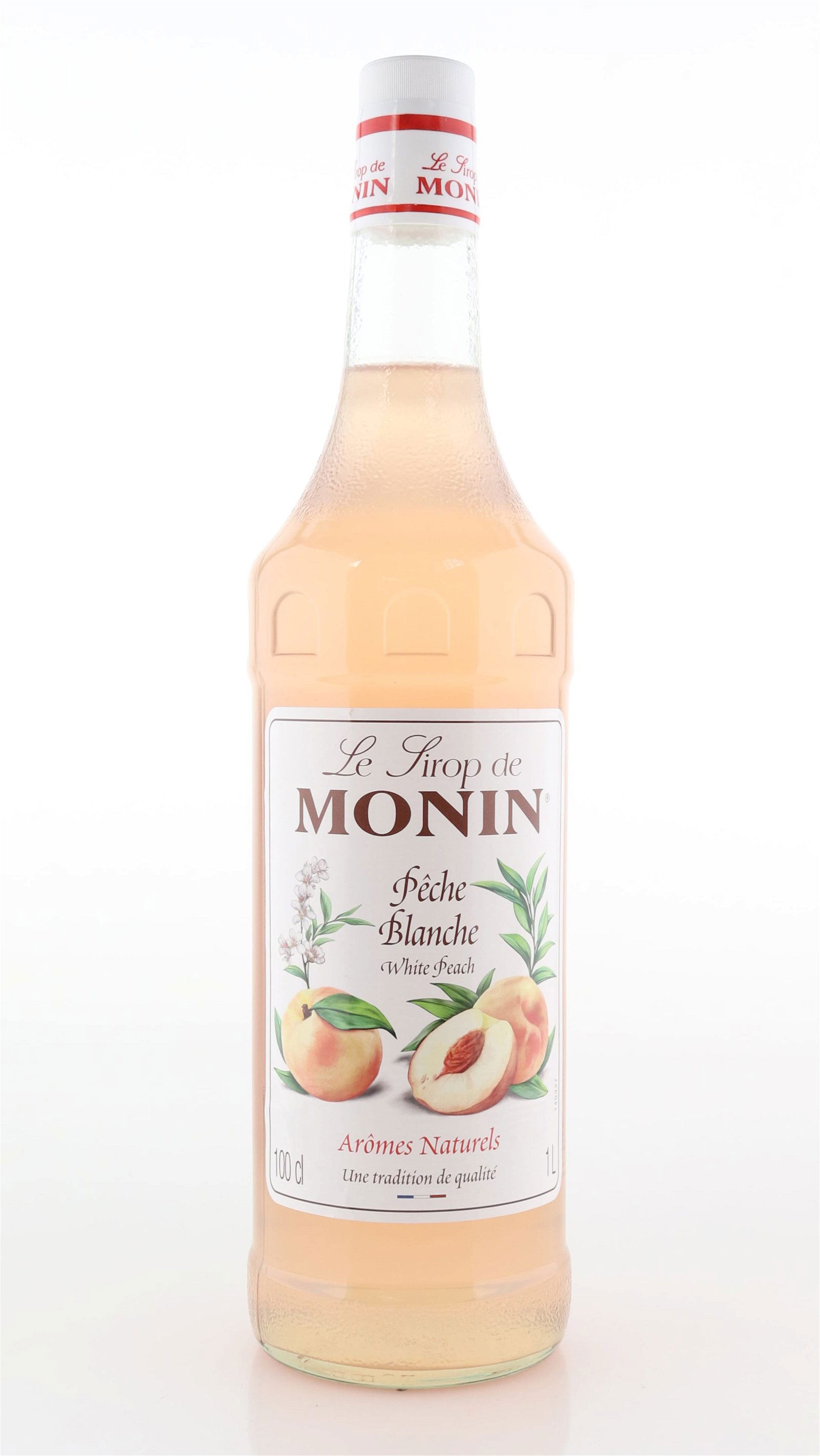 Monin Sirup weißer Pfirsich 1L