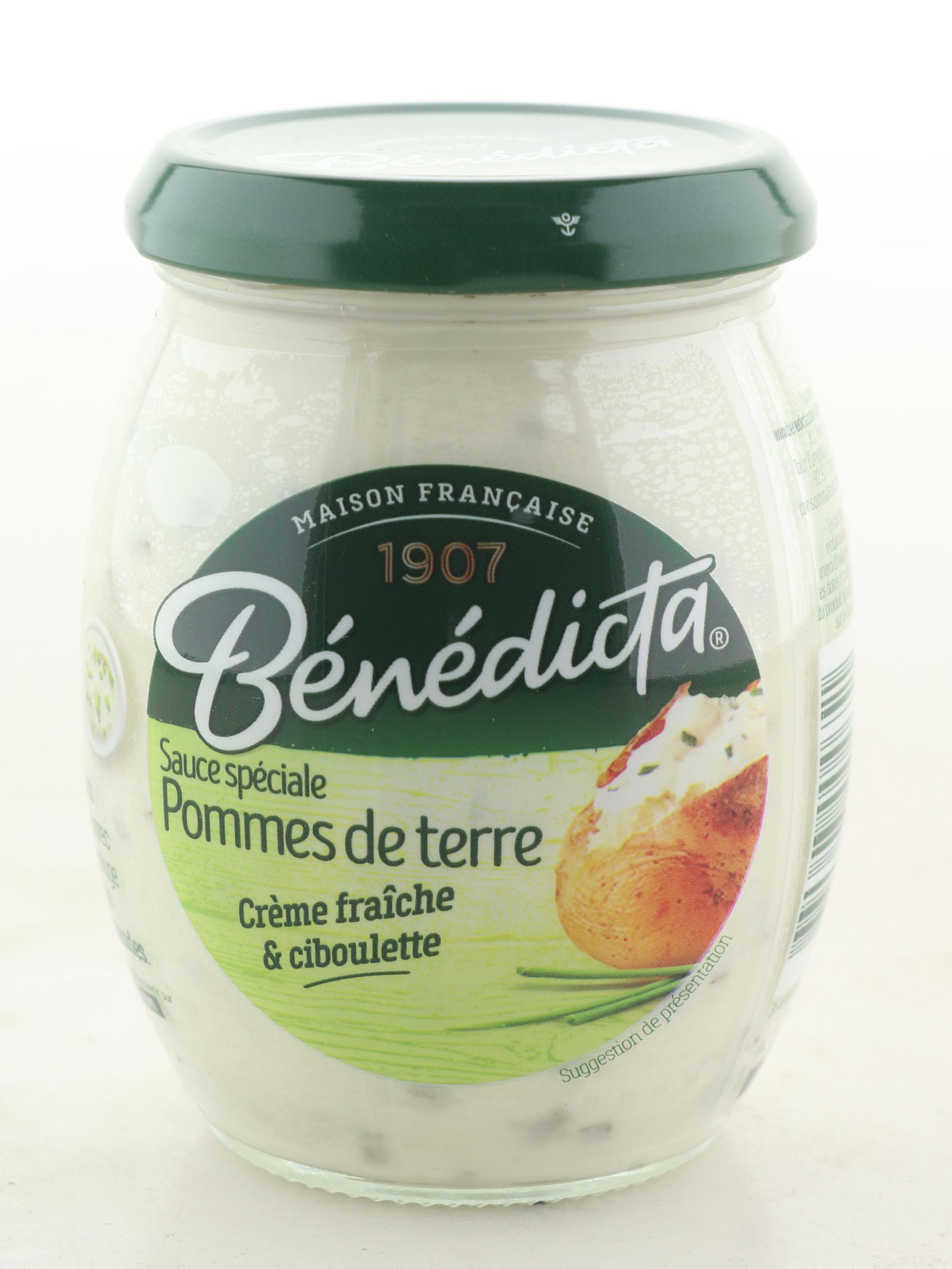 Benedicta Sauce speziell für Kartoffelgerichte im 260g Glas