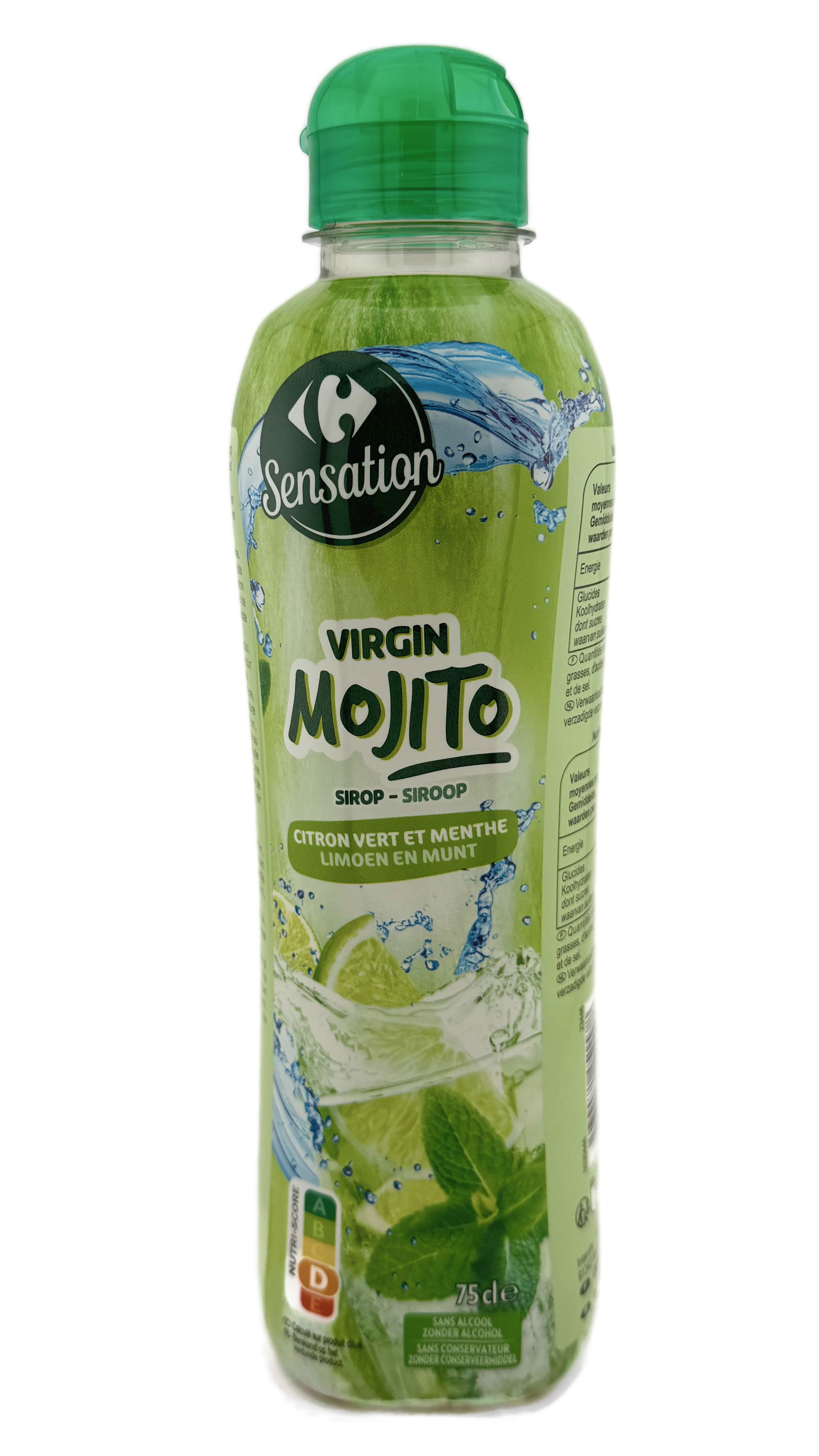 Carrefour Sensation Sirup Virgin Mojito