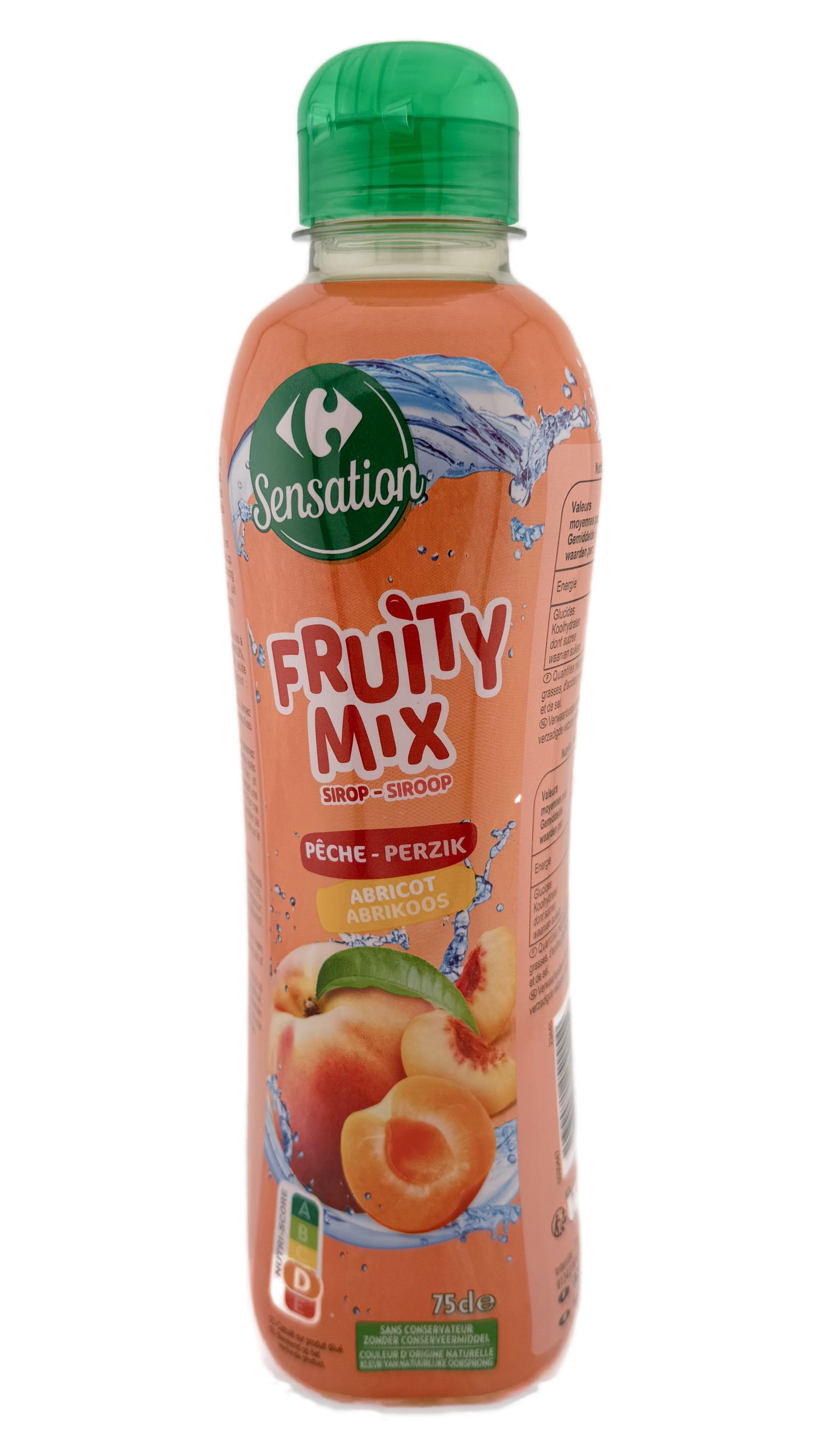 Carrefour Sensation Sirup Fruity Mix Pfirsich-Aprikose