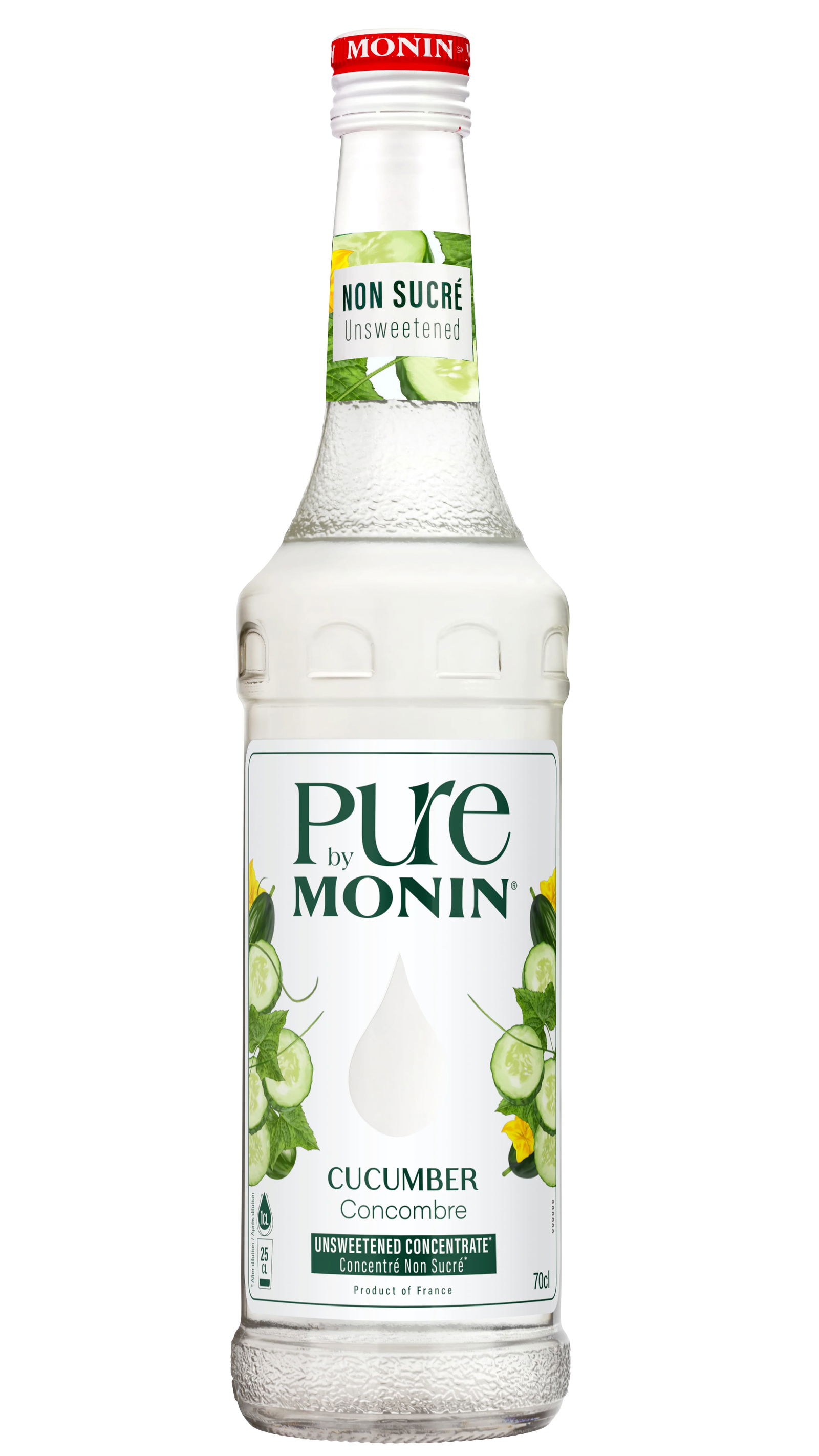 Monin Pure Gurke Konzentrat ohne Zuckerzusatz 0,7L