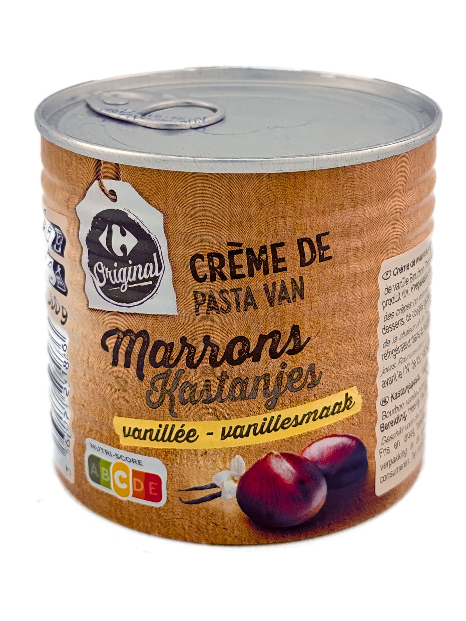 Carrefour Original Vanille-Maronencreme 500g