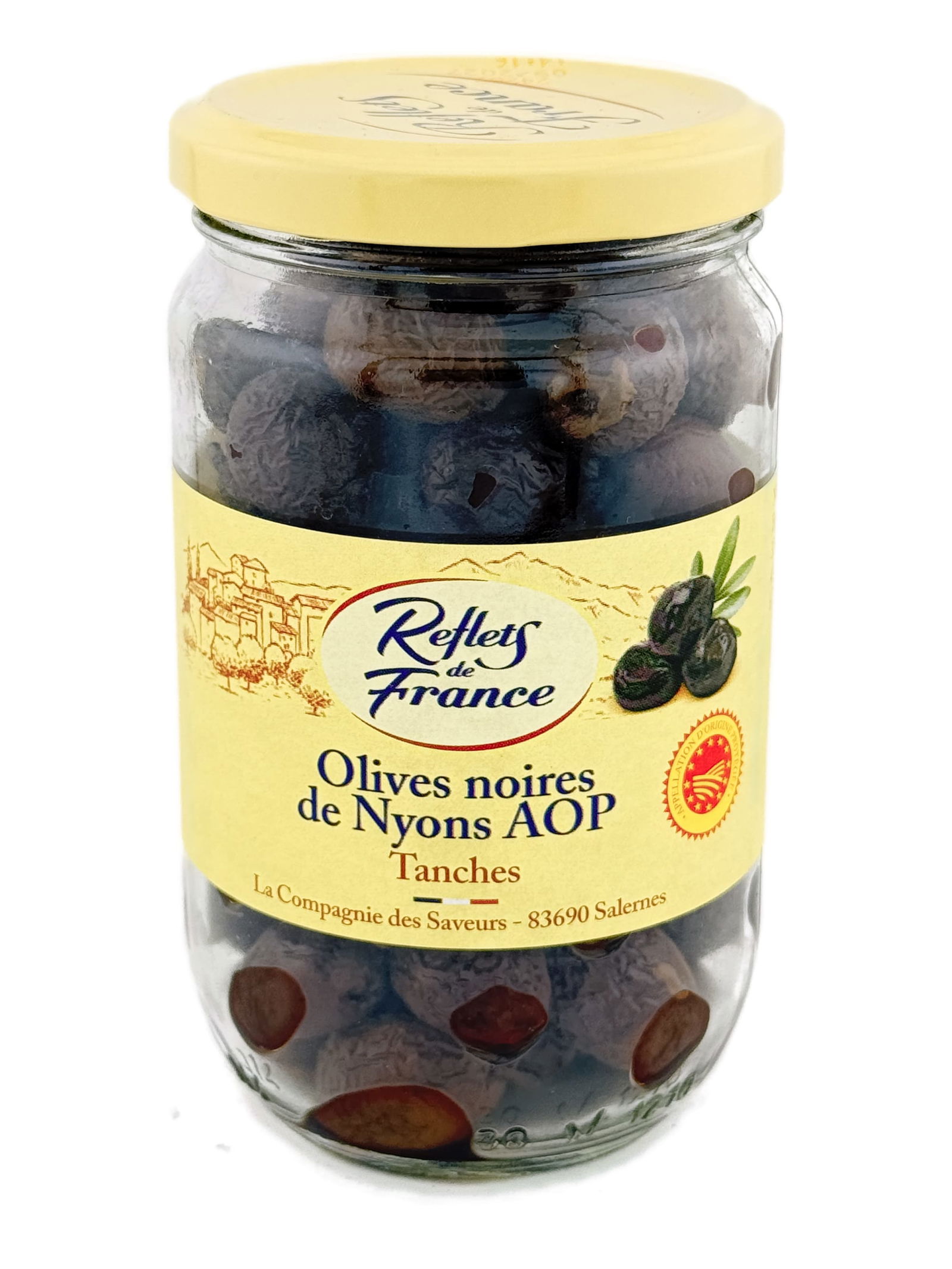 Reflets de France Schwarze Oliven aus Nyons AOP 170g