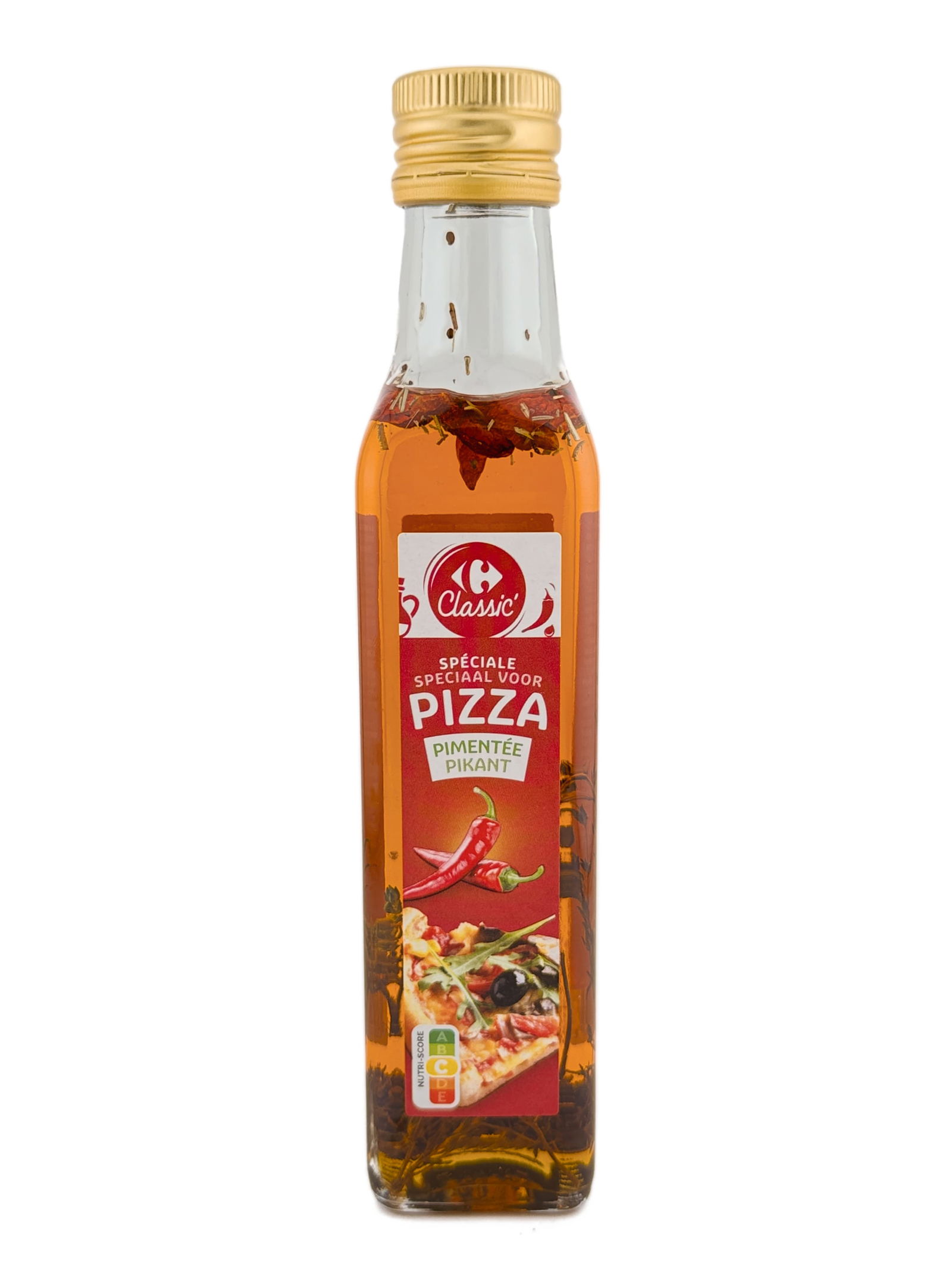 Carrefour Classic Chili-Öl speziell für Pizza 0,25L