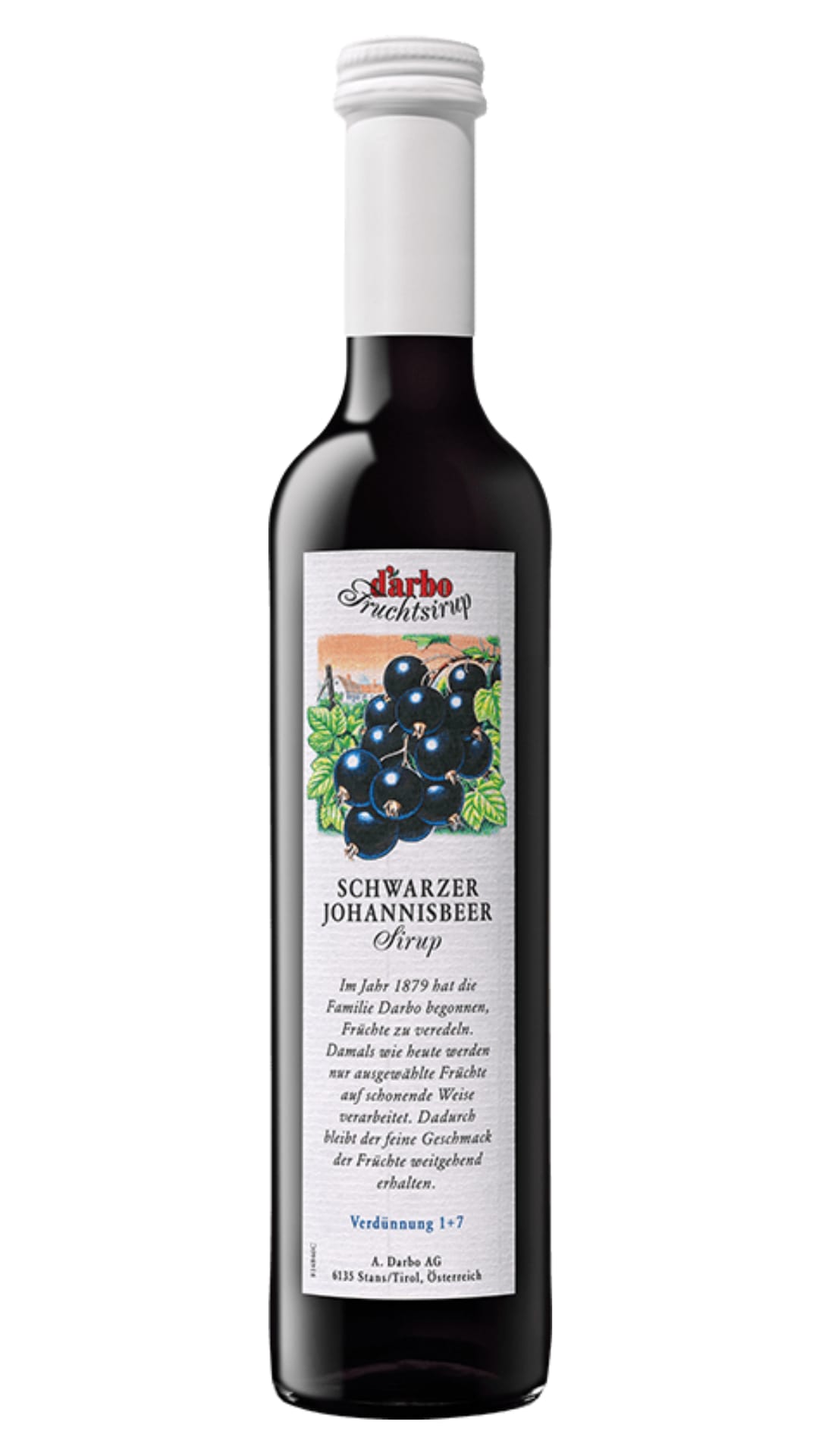 Darbo Sirup Schwarze Johannisbeere Cassis 0,5L