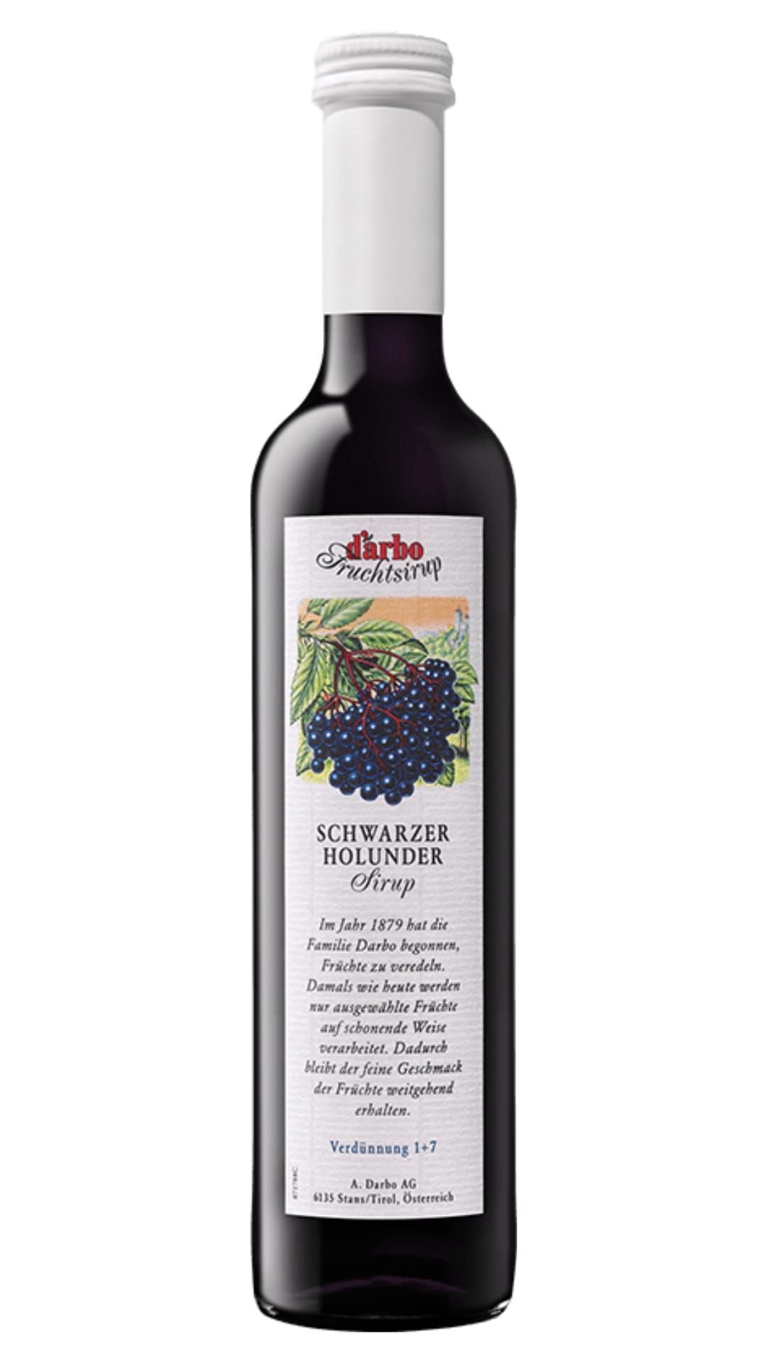 Darbo Sirup Schwarze Holunder 0,5L