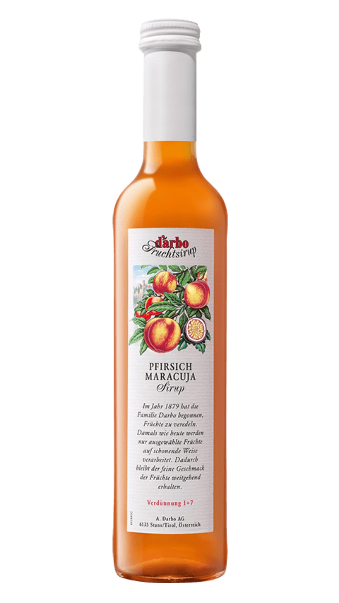 Darbo Sirup Pfirsich-Maracuja 0,5L