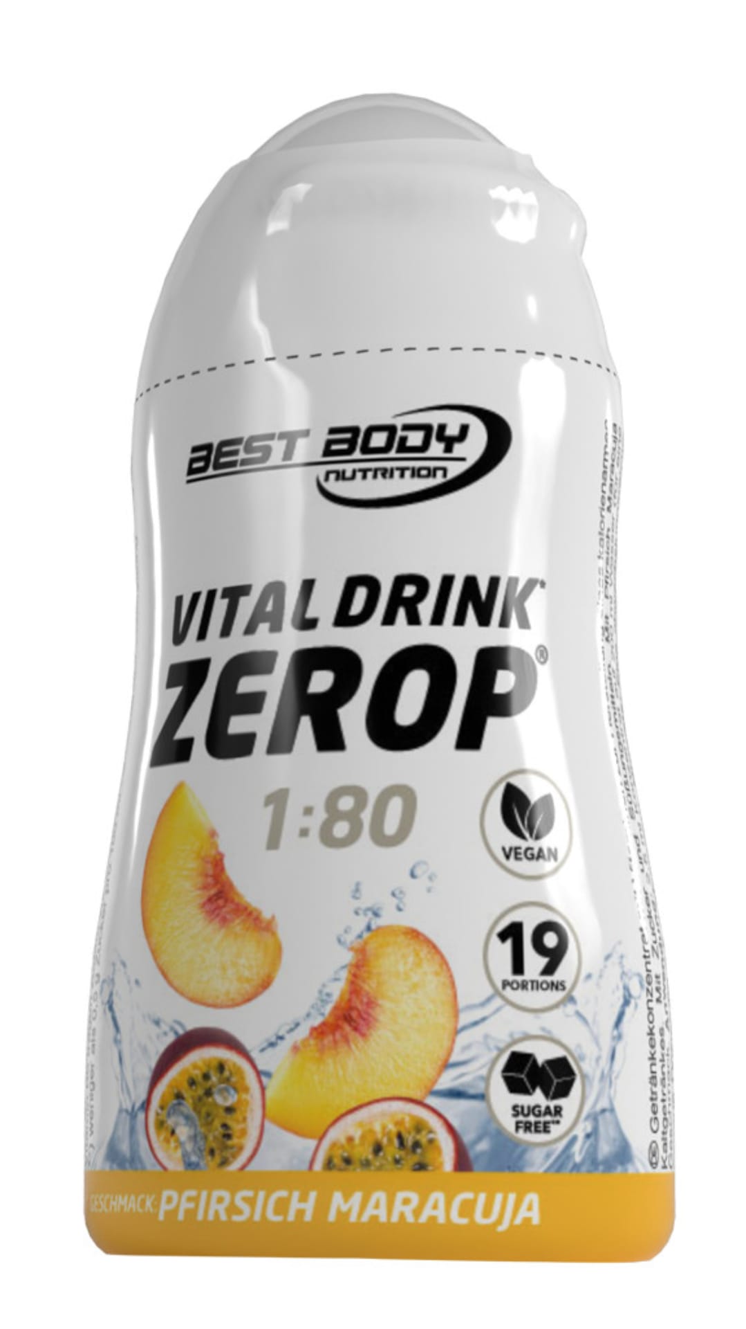 Best Body Nutrition Vital Drink Zerop Pfirsich Maracuja 48ml