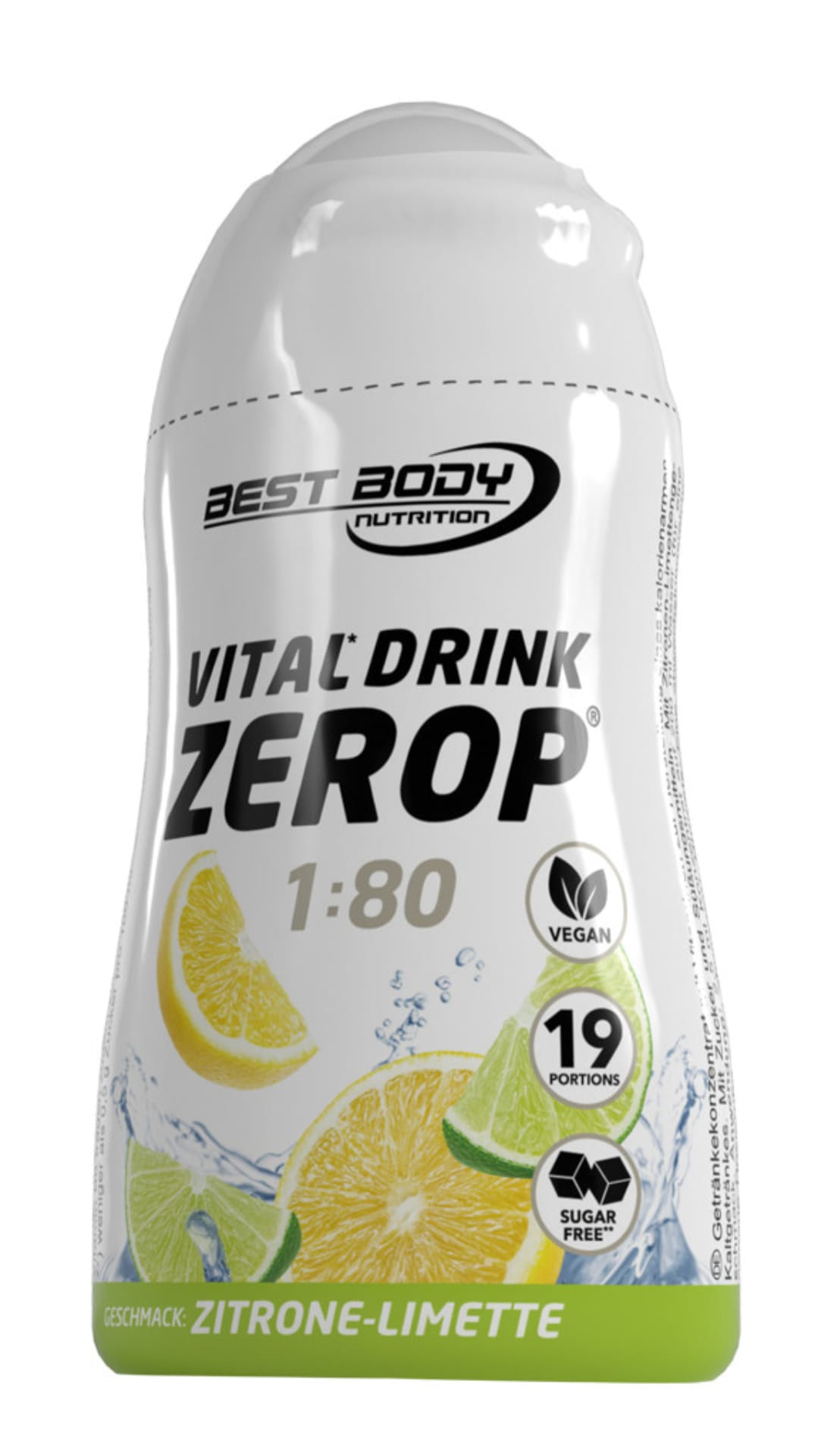 Best Body Nutrition Vital Drink Zerop Zitrone Limette 48ml