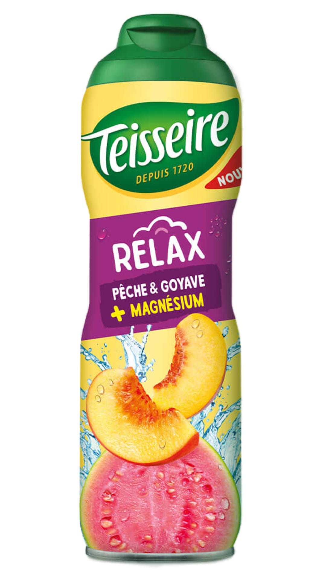 Teisseire Sirup Relax Pfirsich Guave + Magnesium