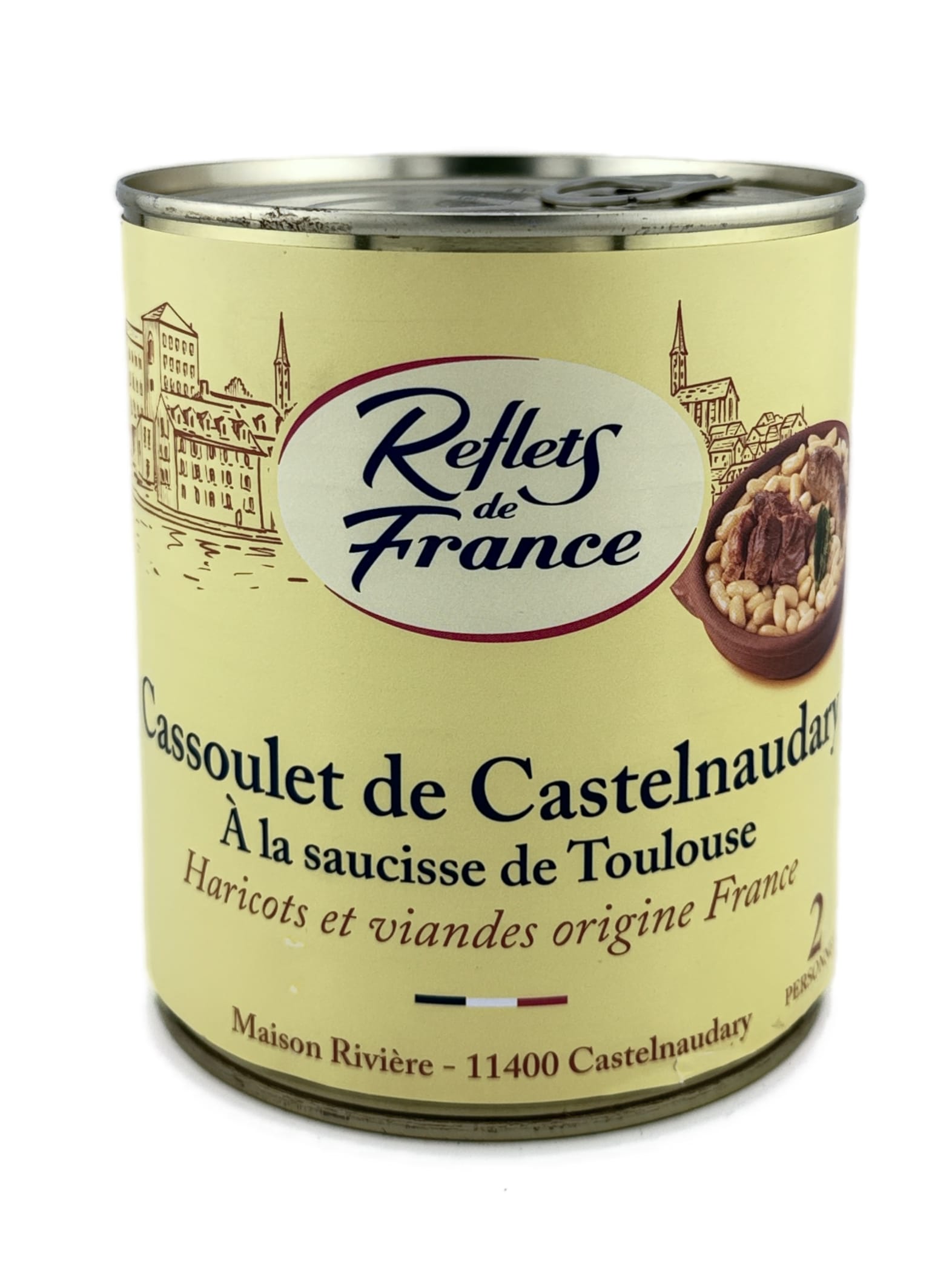 Reflets de France Cassoulet mit Toulouser Wurst 840g