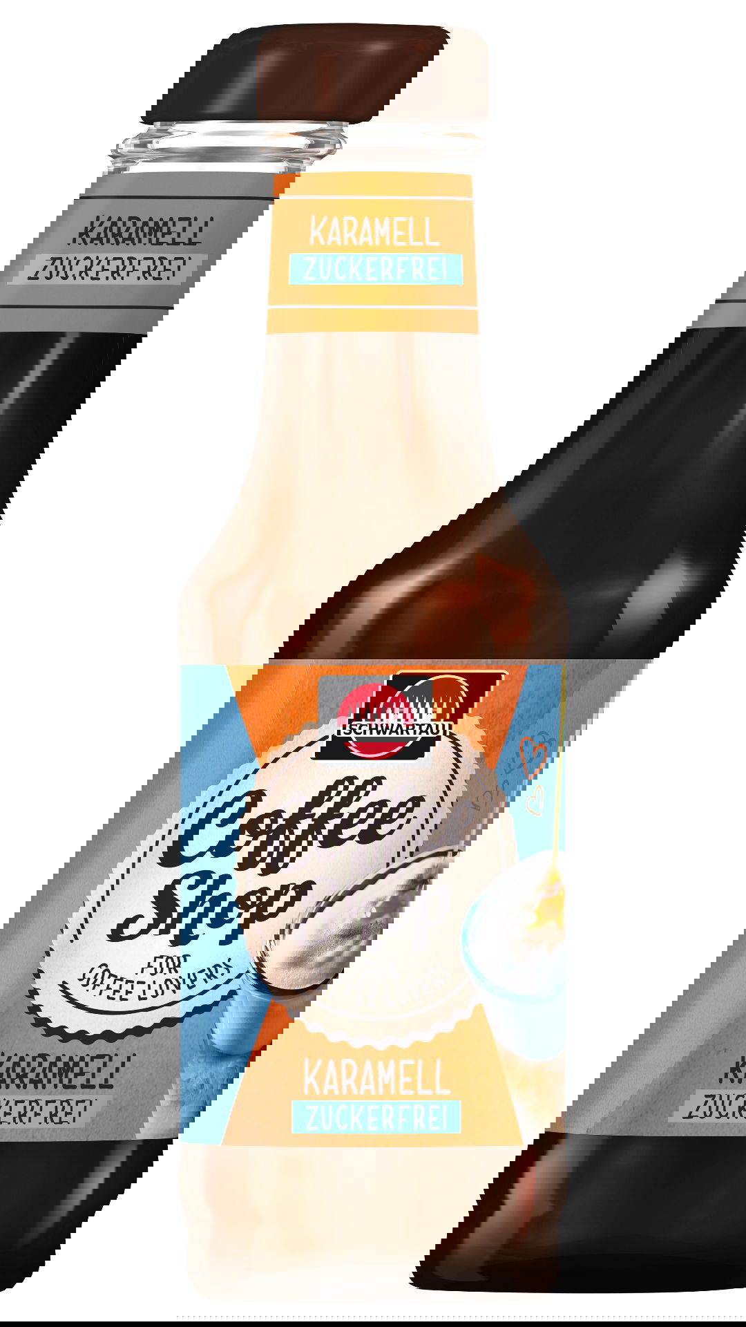 Schwartau Coffee Shop Karamell Sirup zuckerfrei 200ml