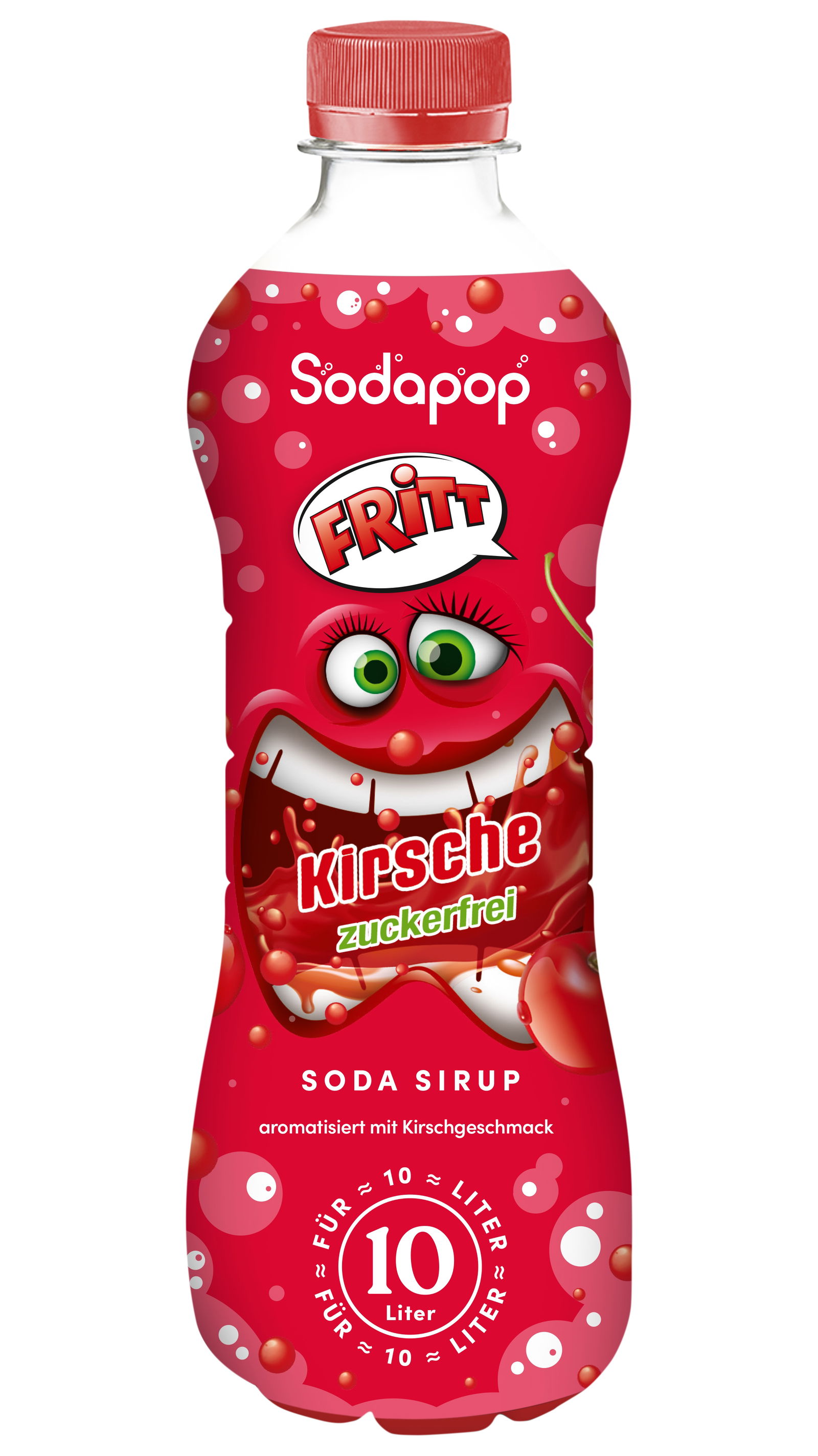 Sodapop Fritt Sirup Kirsche