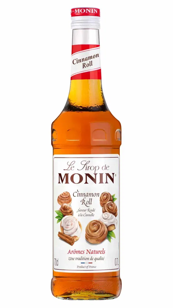 TRANSPORTSCHADEN! Monin Sirup Zimtschnecke 0,7L