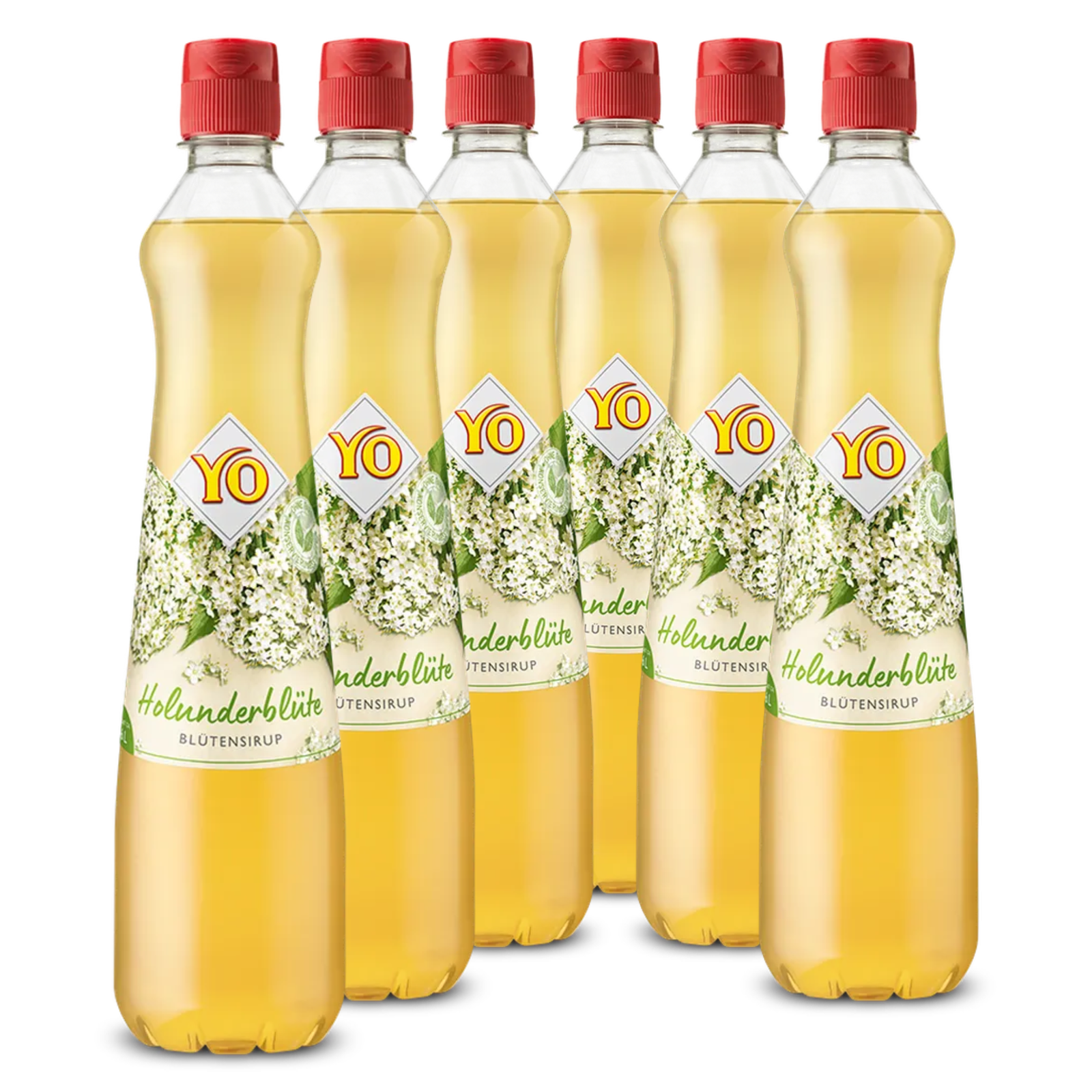 6 × YO Sirup Holunderblüte
