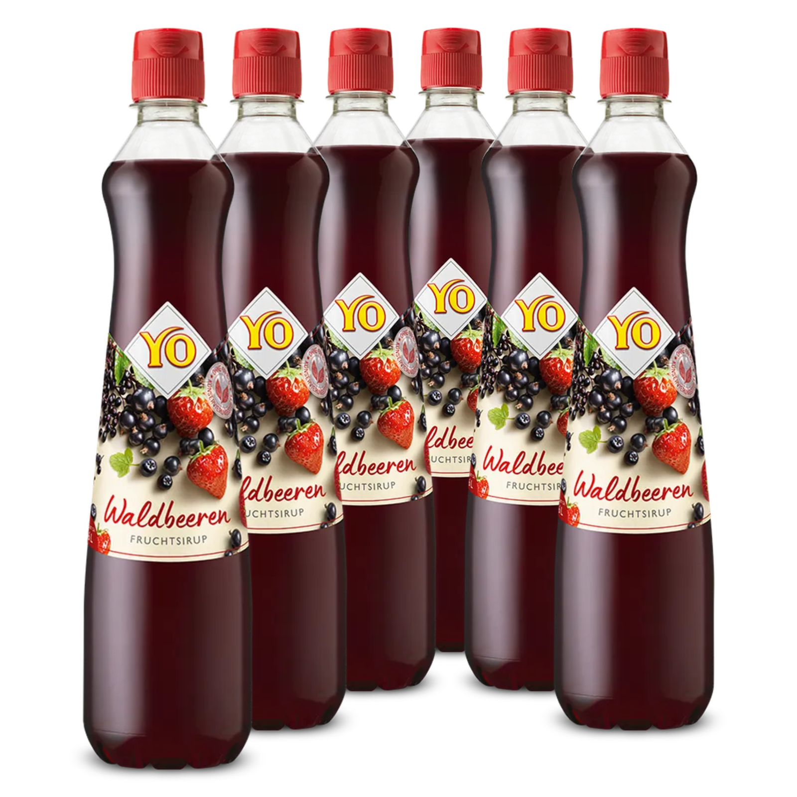 6 × YO Sirup Waldbeeren