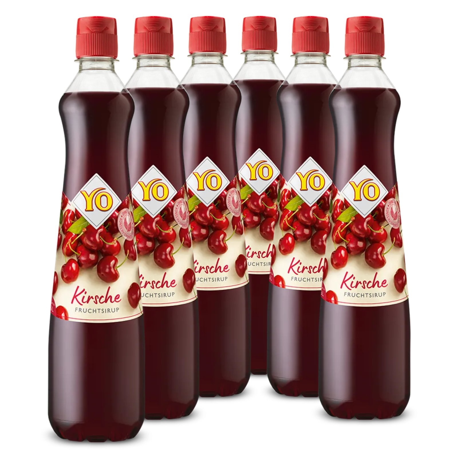 6 × YO Sirup Kirsche