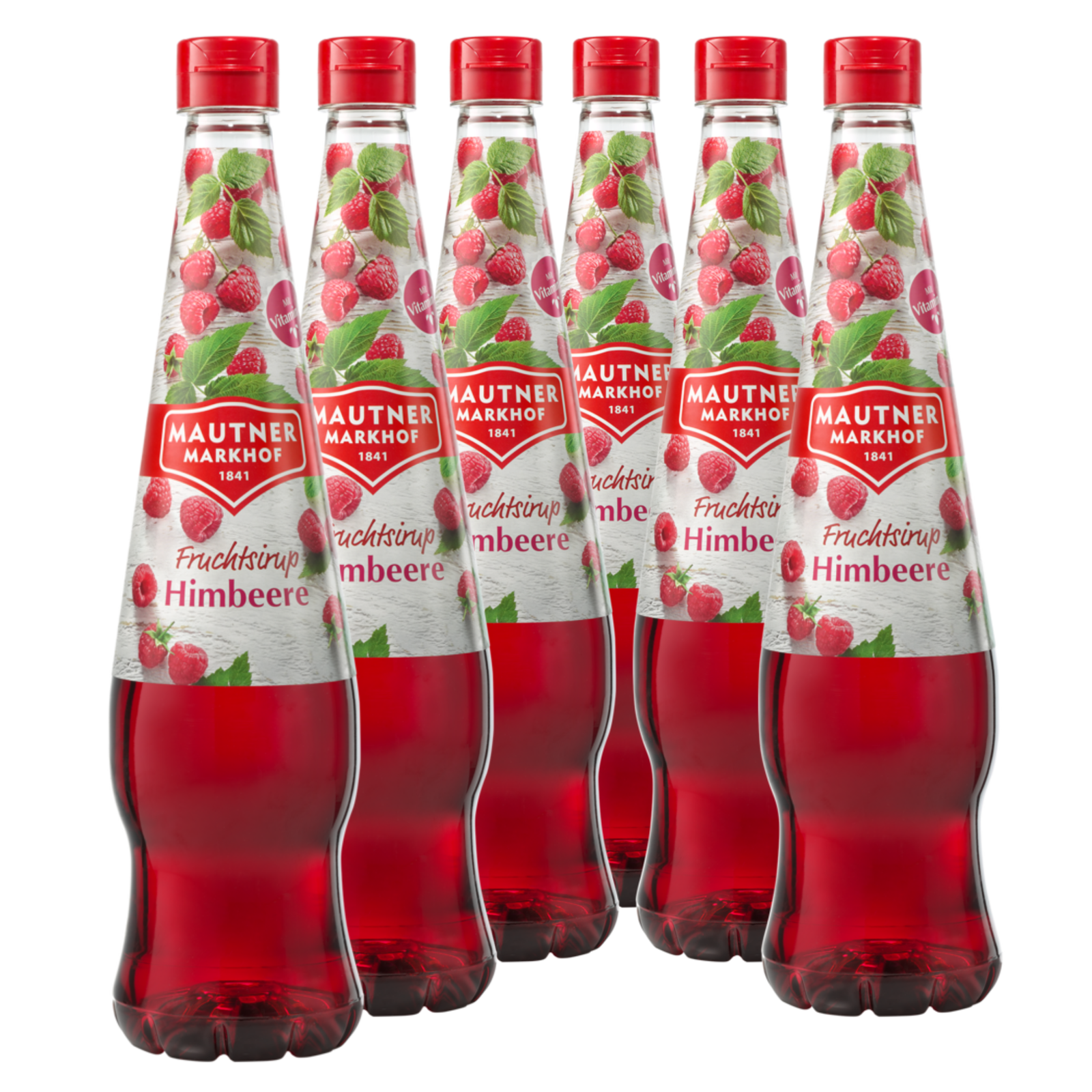 6 × Mautner Markhof Sirup Himbeere