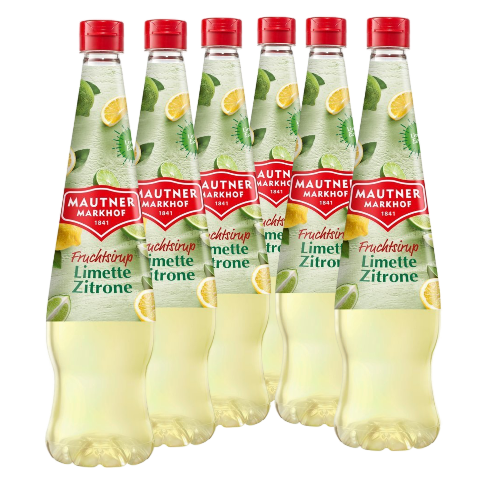 6 × Mautner Markhof Sirup Limette Zitrone